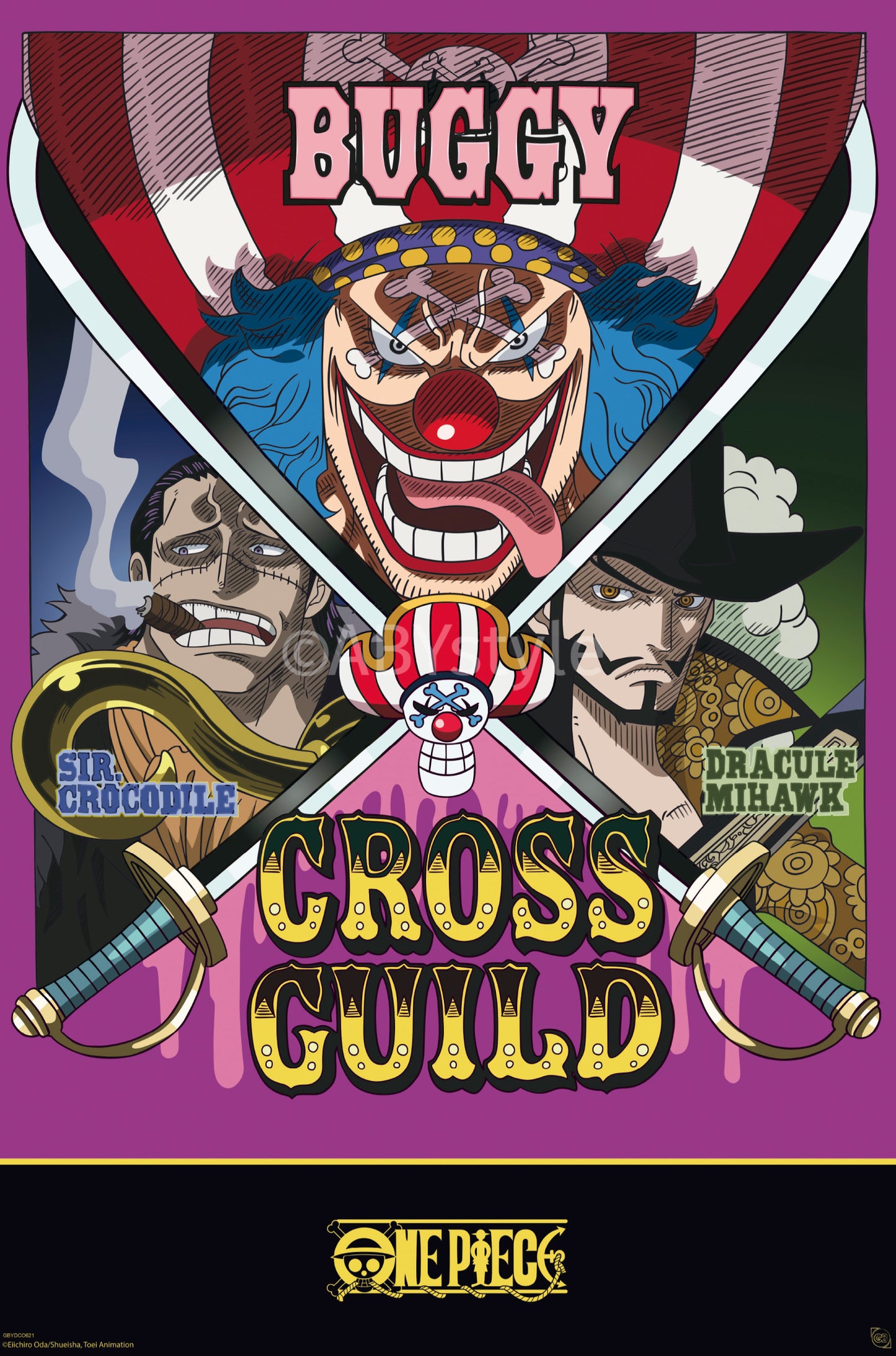 Poster One Piece - Cross Guild 61x91,5cm