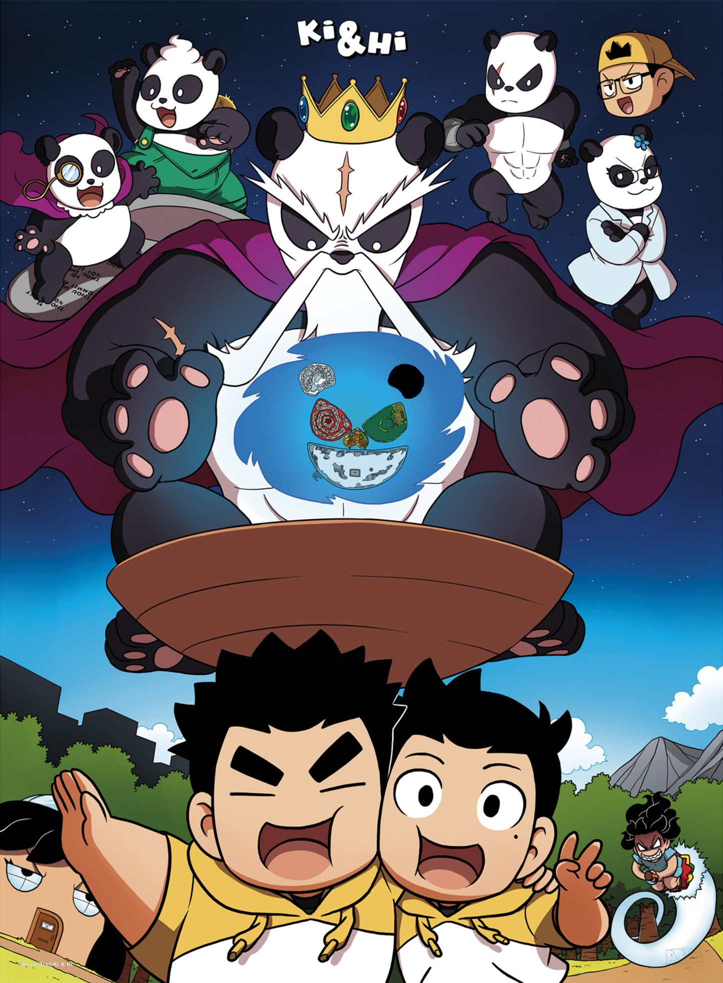 Poster Ki and Hi - Group 38x52cm