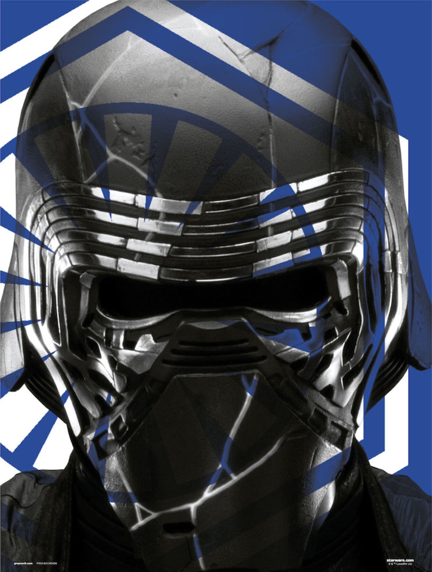 Kunstdruck Star Wars - Episode IX Kylo Ren 30x40cm