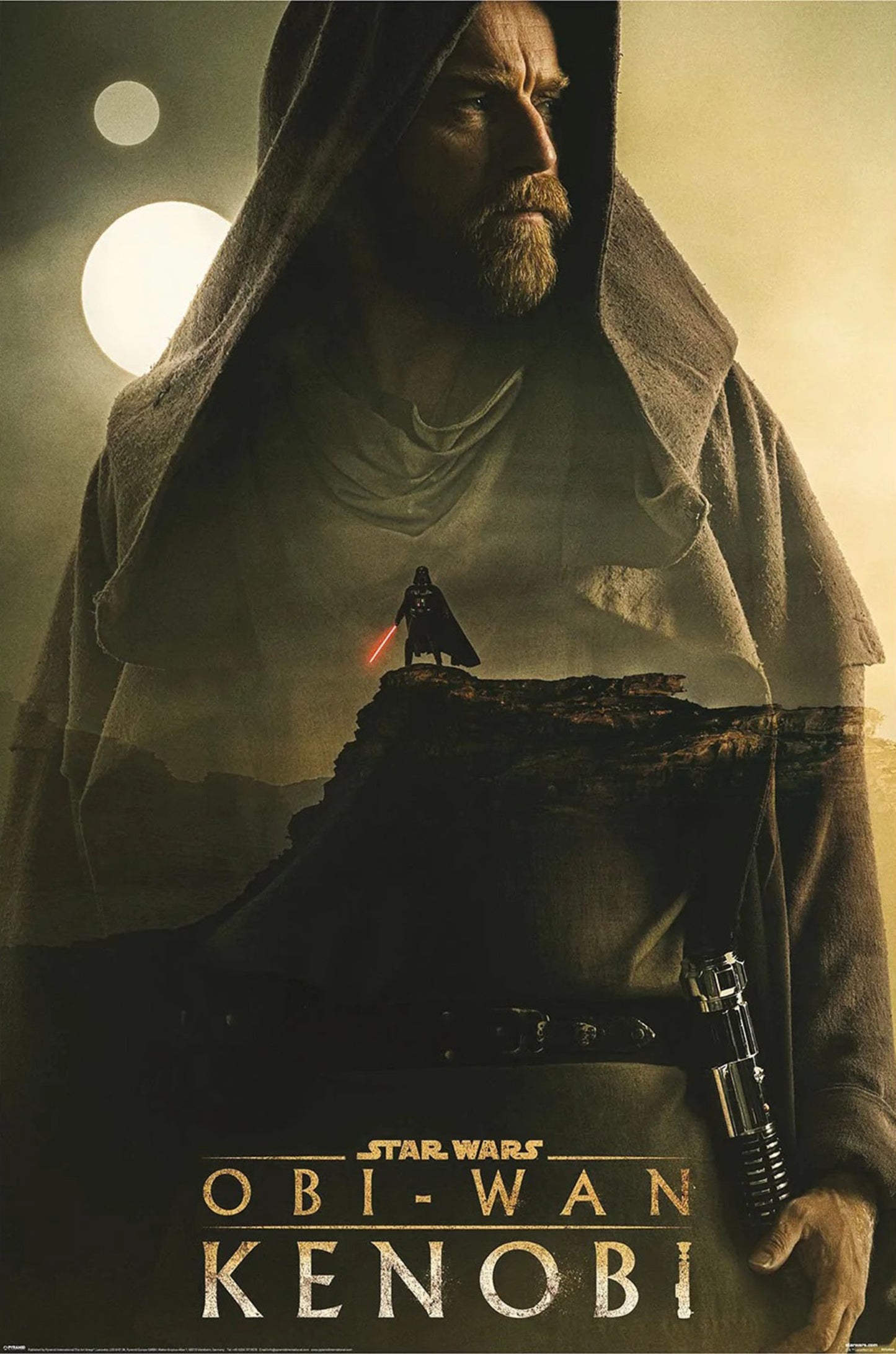 Poster Star Wars - Obi-Wan Kenobi Light vs Dark 61x91,5cm