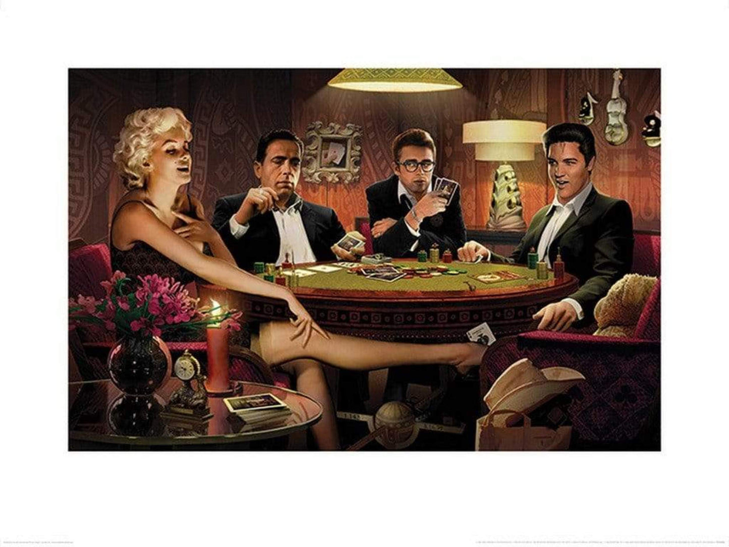 Kunstdruck Chris Consani - Four of A Kind 80x60cm