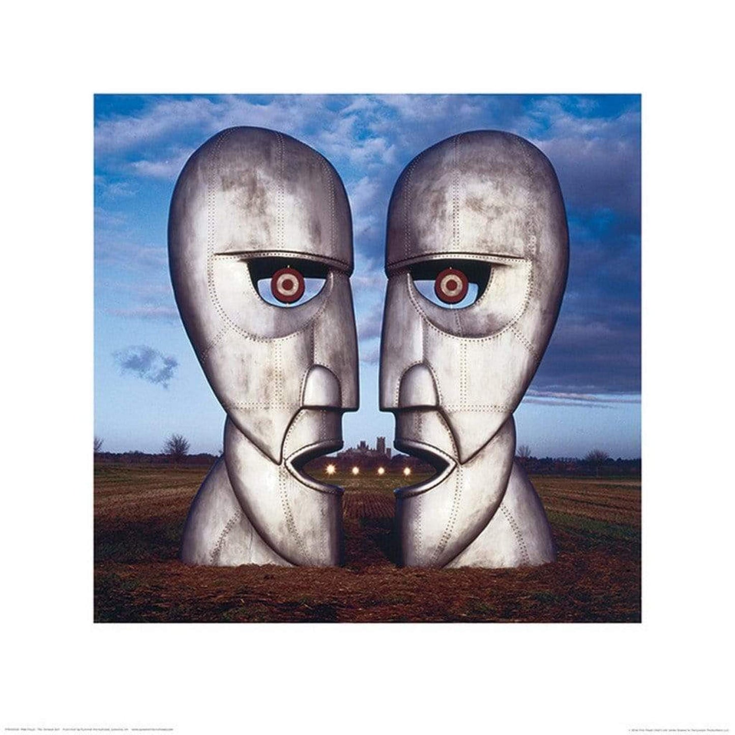Kunstdruck Pink Floyd - The Division Bell 40x40cm