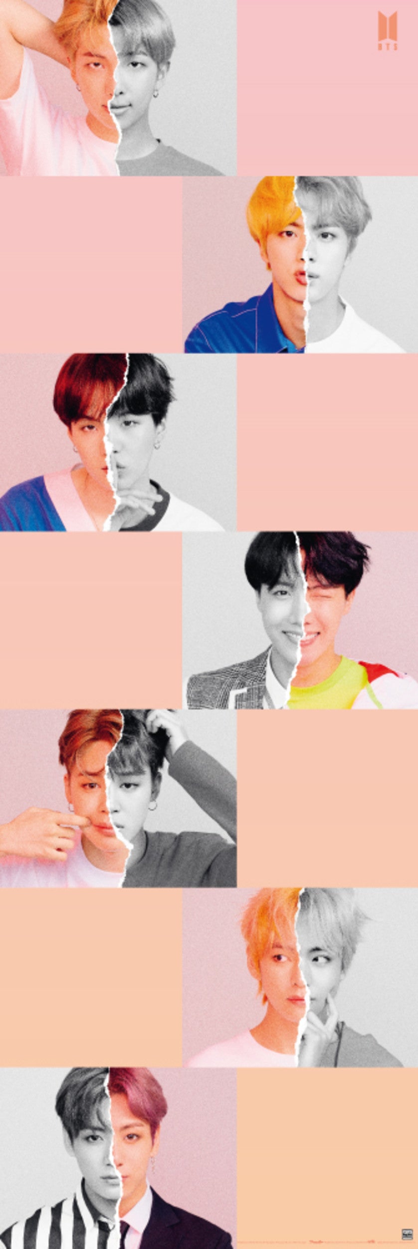 Poster BTS - Selfie 53x158cm