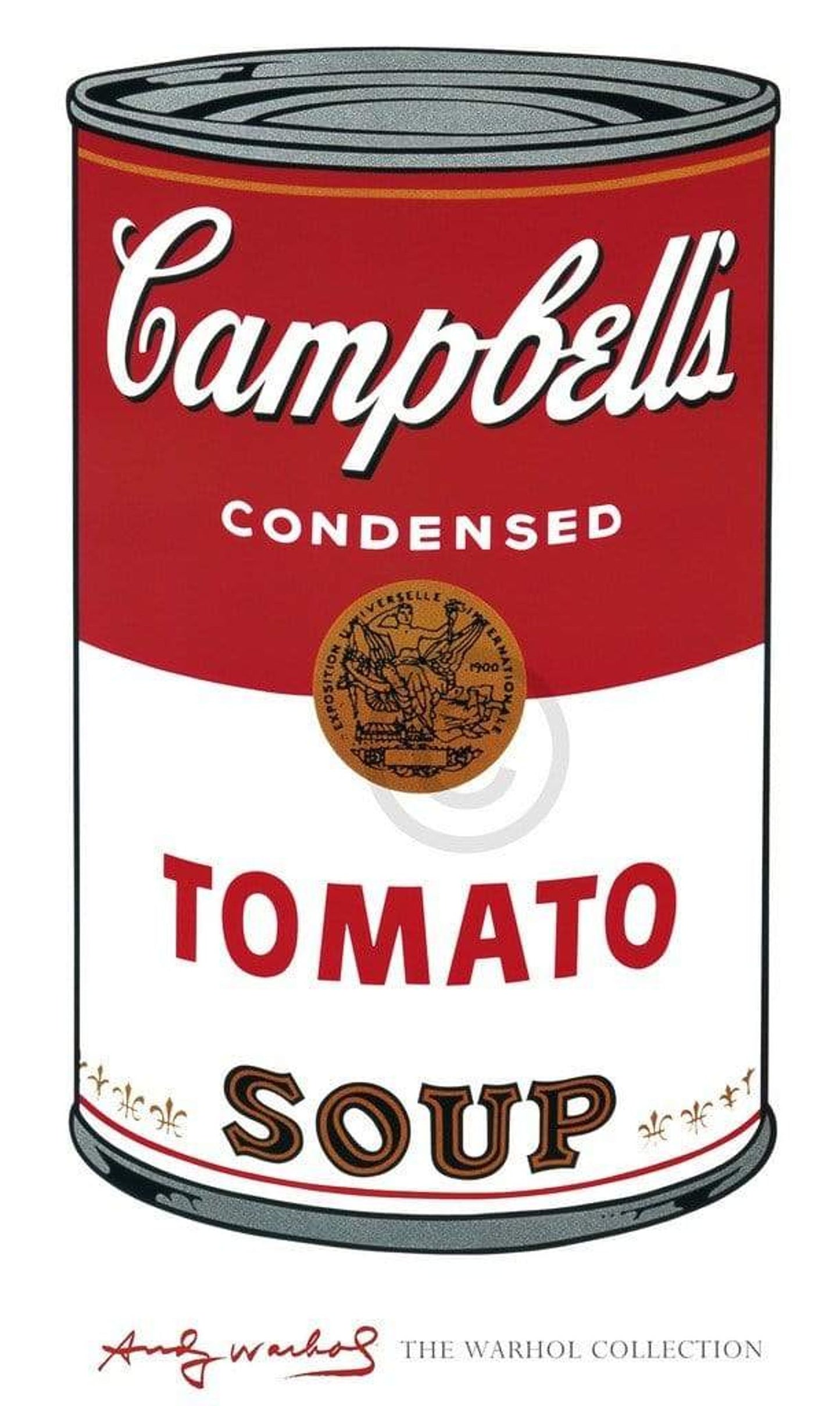 Kunstdruck Andy Warhol - Campbell's Soup I 60x100cm