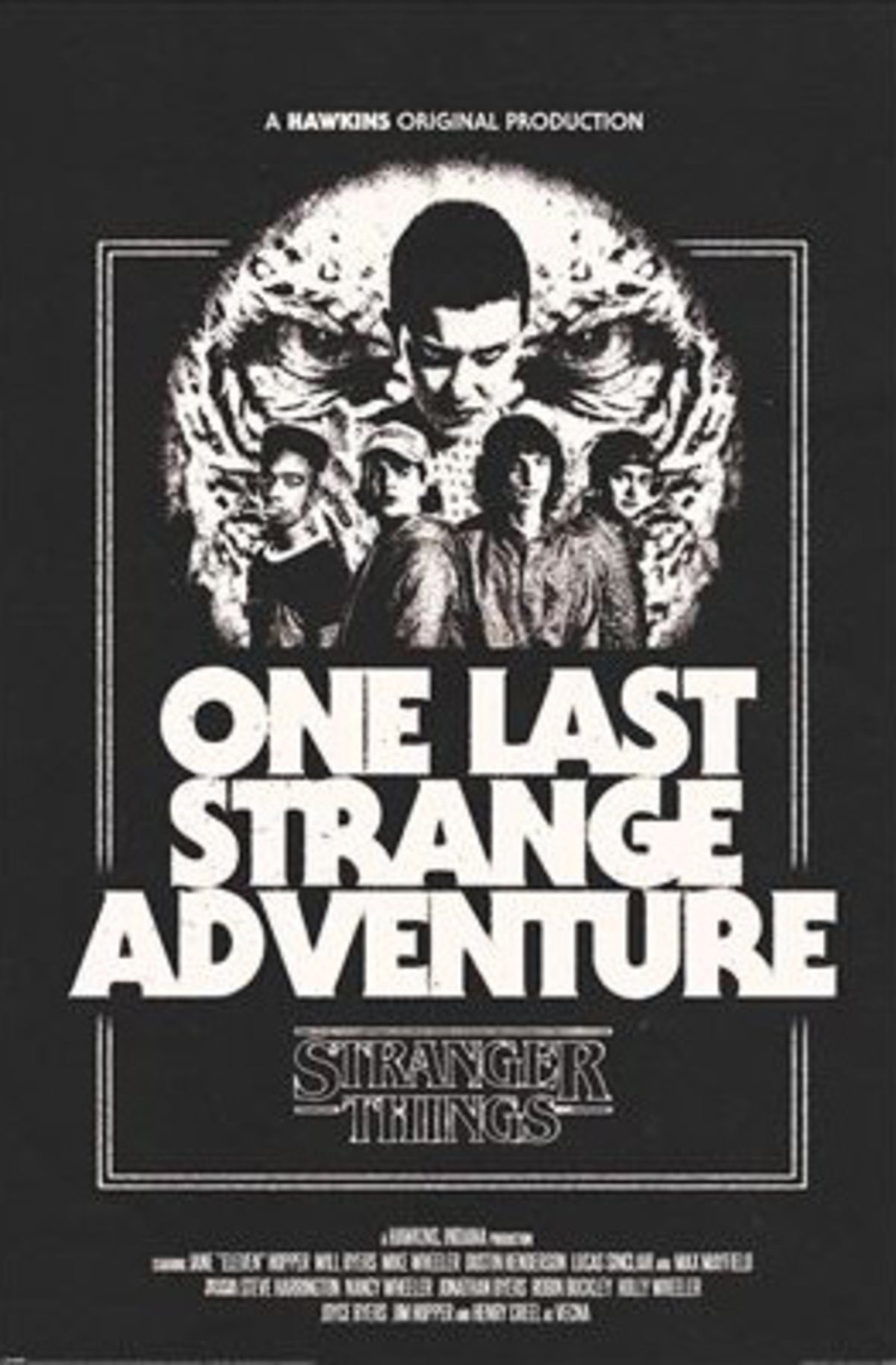 Poster Stranger Things 5 - One Last Adventure 61x91,5cm
