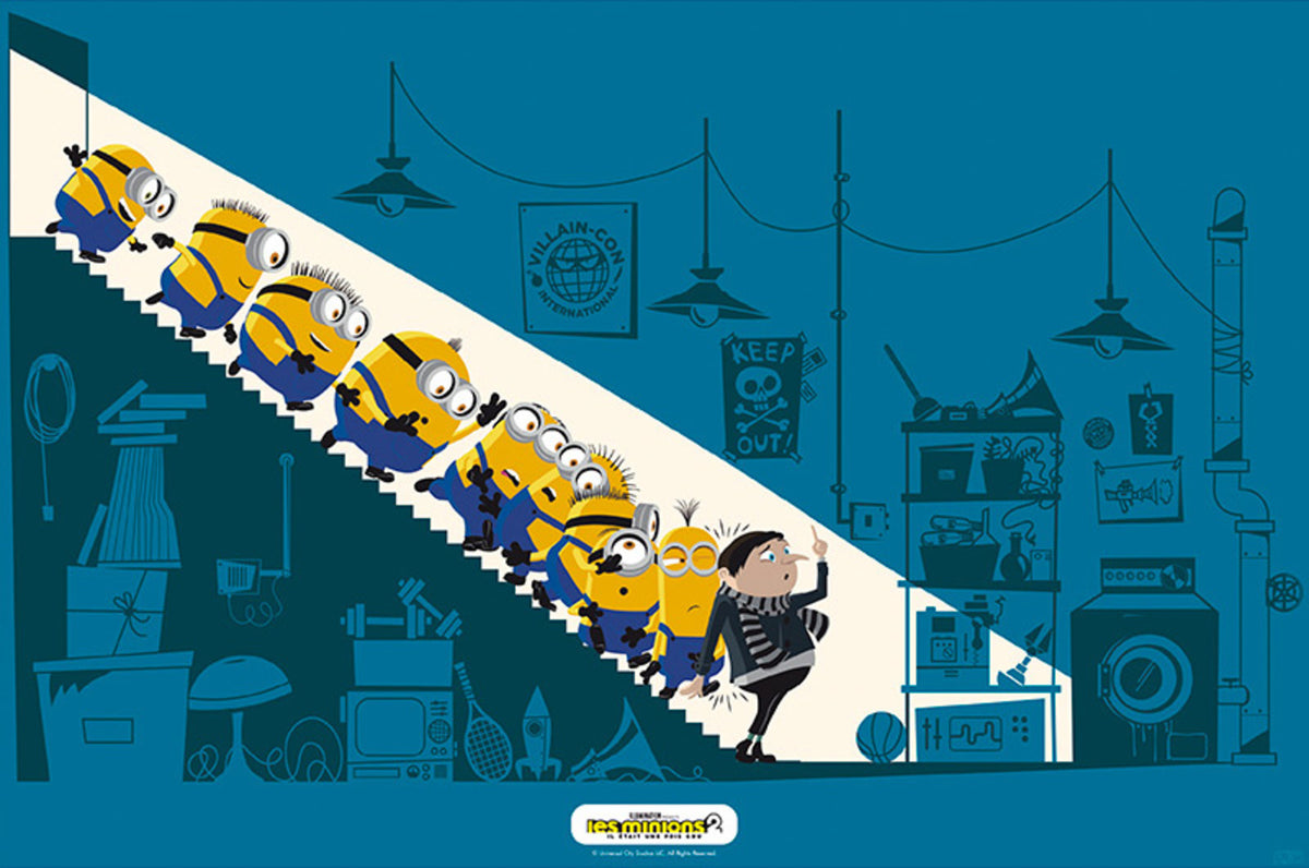 Poster Minions - The Rise of Gru 91,5x61cm