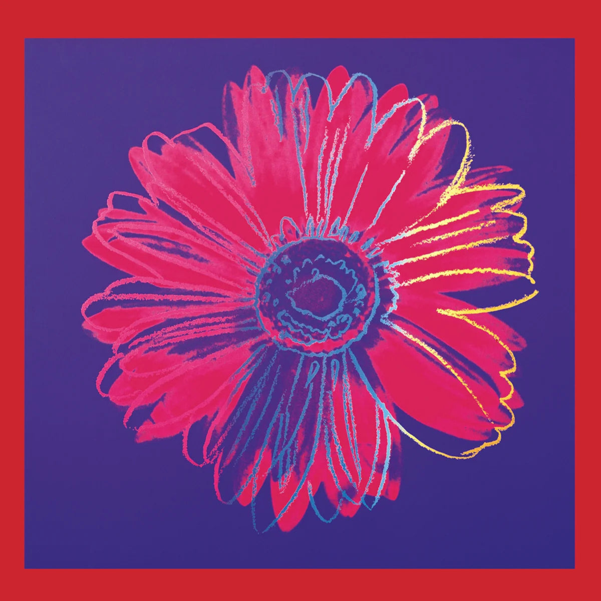 Kunstdruck Andy Warhol Daisy 1982 - 90x90cm