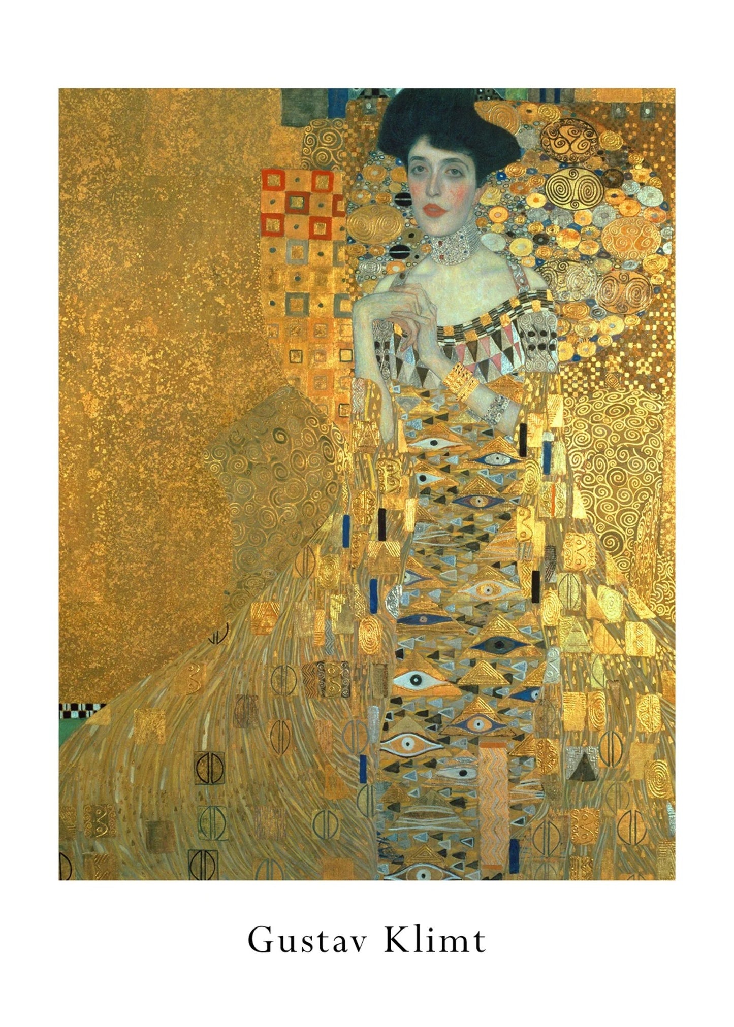 Kunstdruck Gustav Klimt - Adele Bloch-Bauer 50x70cm