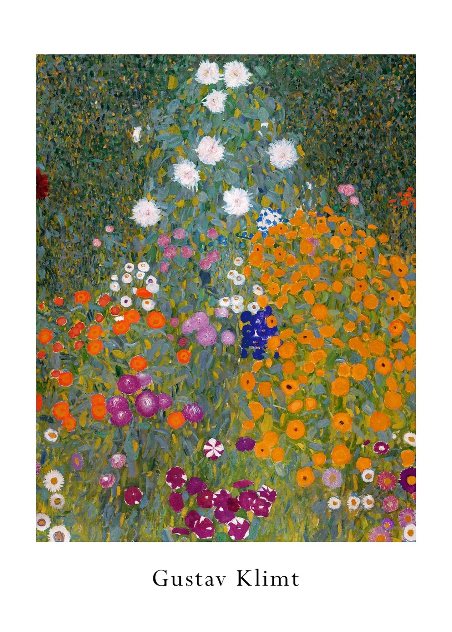 Kunstdruck Gustav Klimt - Bauerngarten 50x70cm