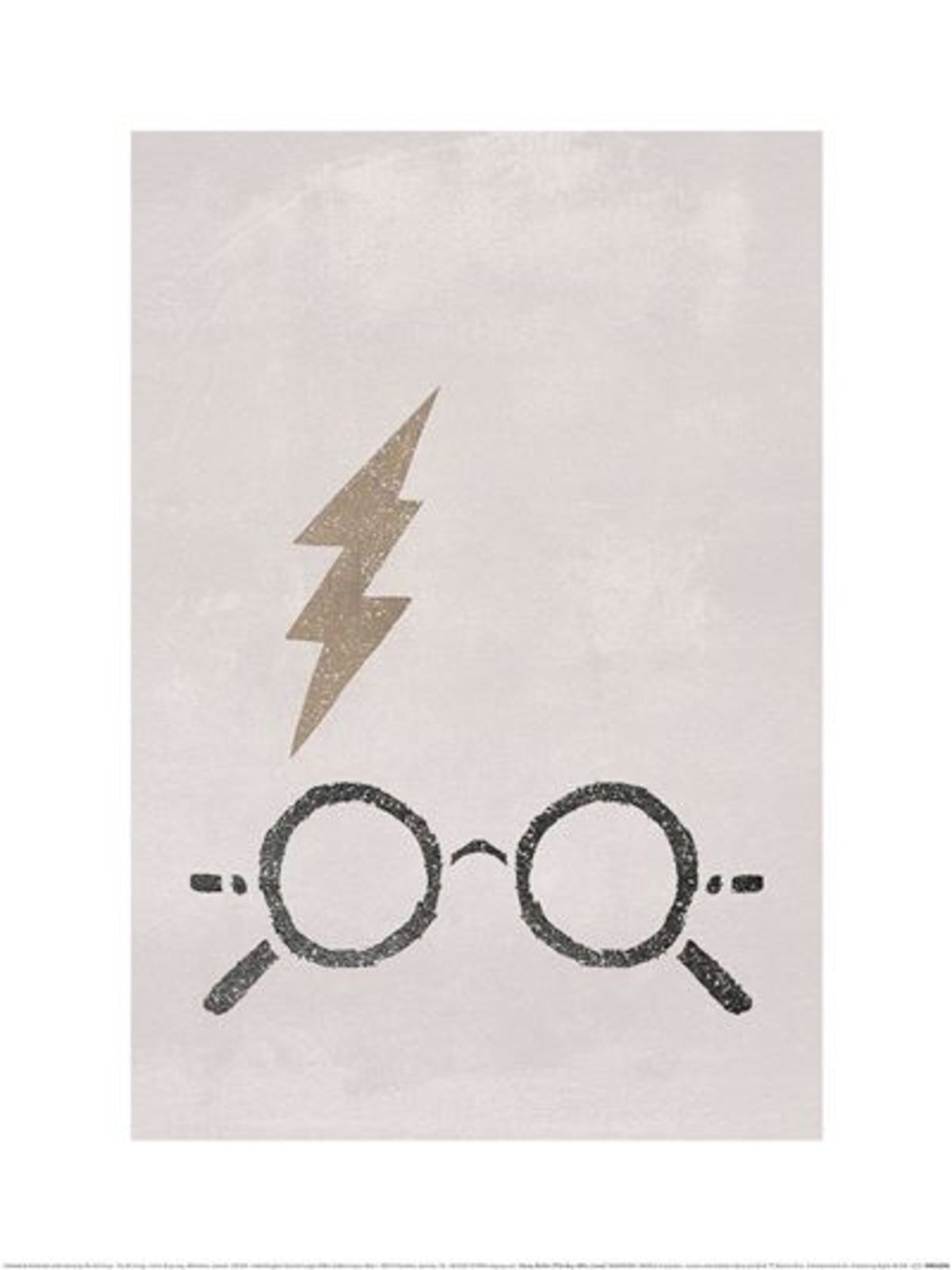 Kunstdruck Harry Potter - the Boy Who Lived 30x40cm