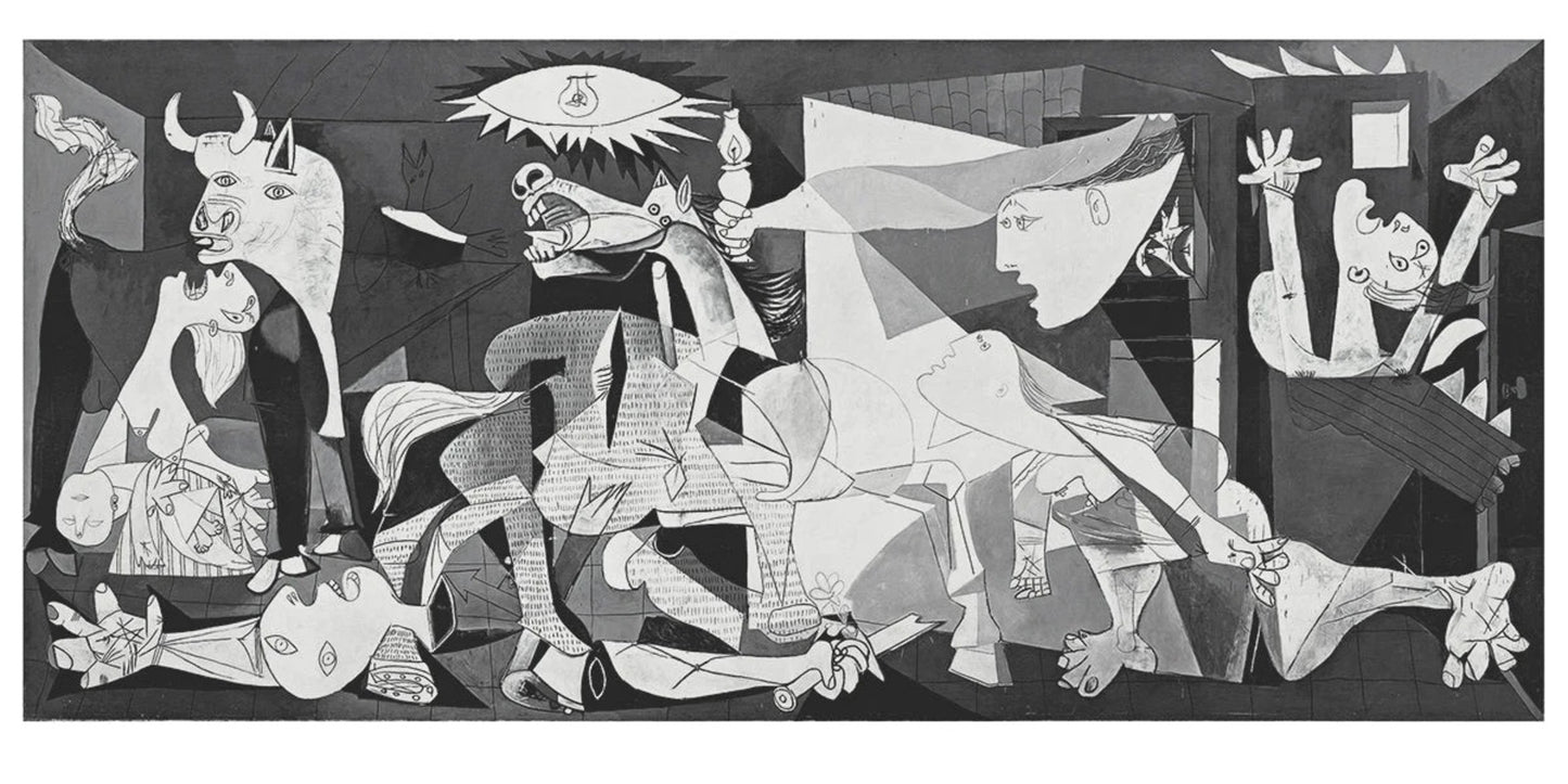 Kunstdruck Pablo Picasso - Guernica 100x50cm