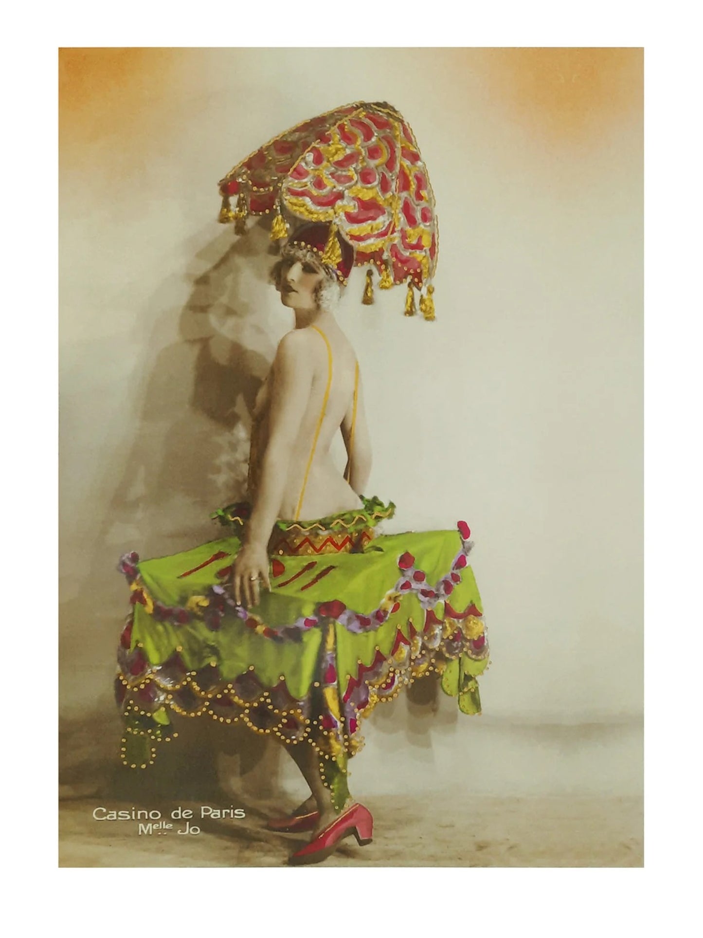 Kunstdruck - Casino de Paris Mlle Jo 30x40cm