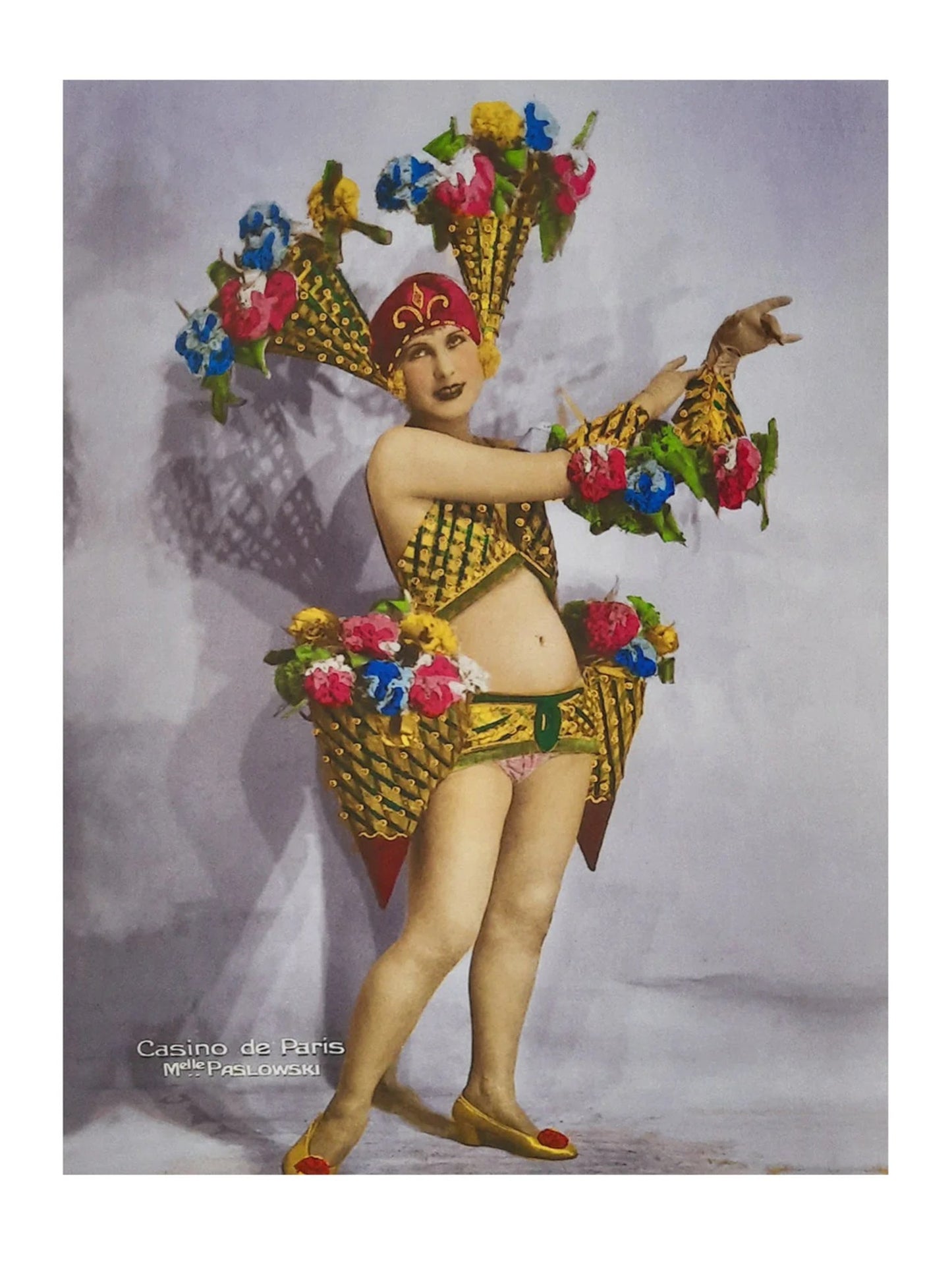 Kunstdruck - Casino de Paris Mlle Paslowski 30x40cm