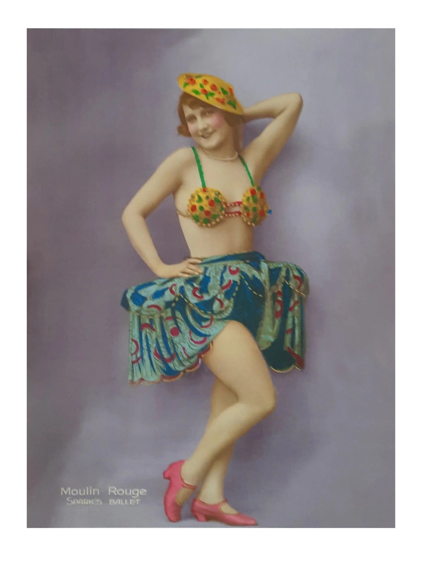 Kunstdruck - Moulin Rouge Sparks Ballet 30x40cm