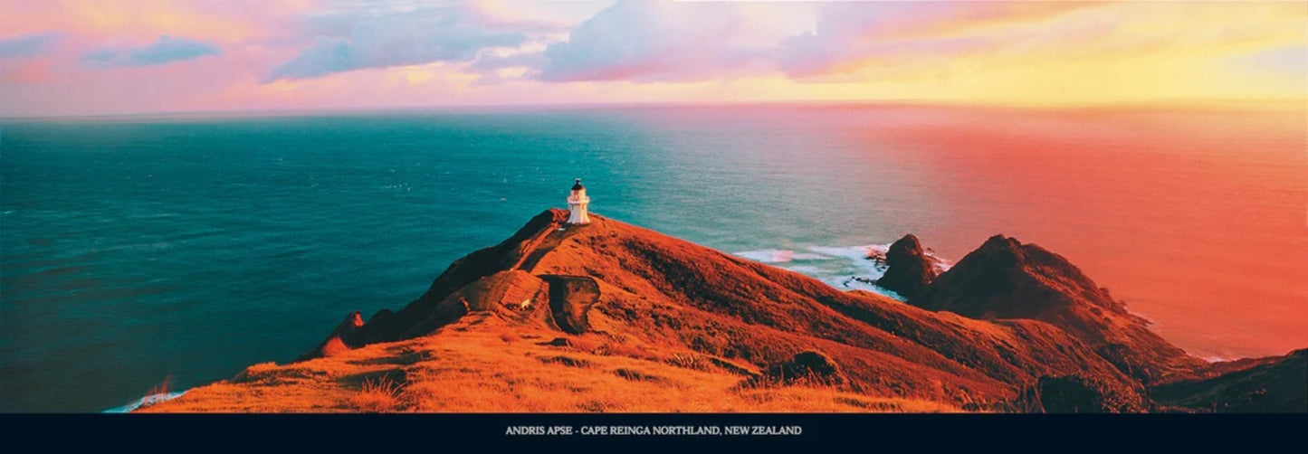 Kunstdruck Andris Apse - Cape Reinga, Northland 95x33cm