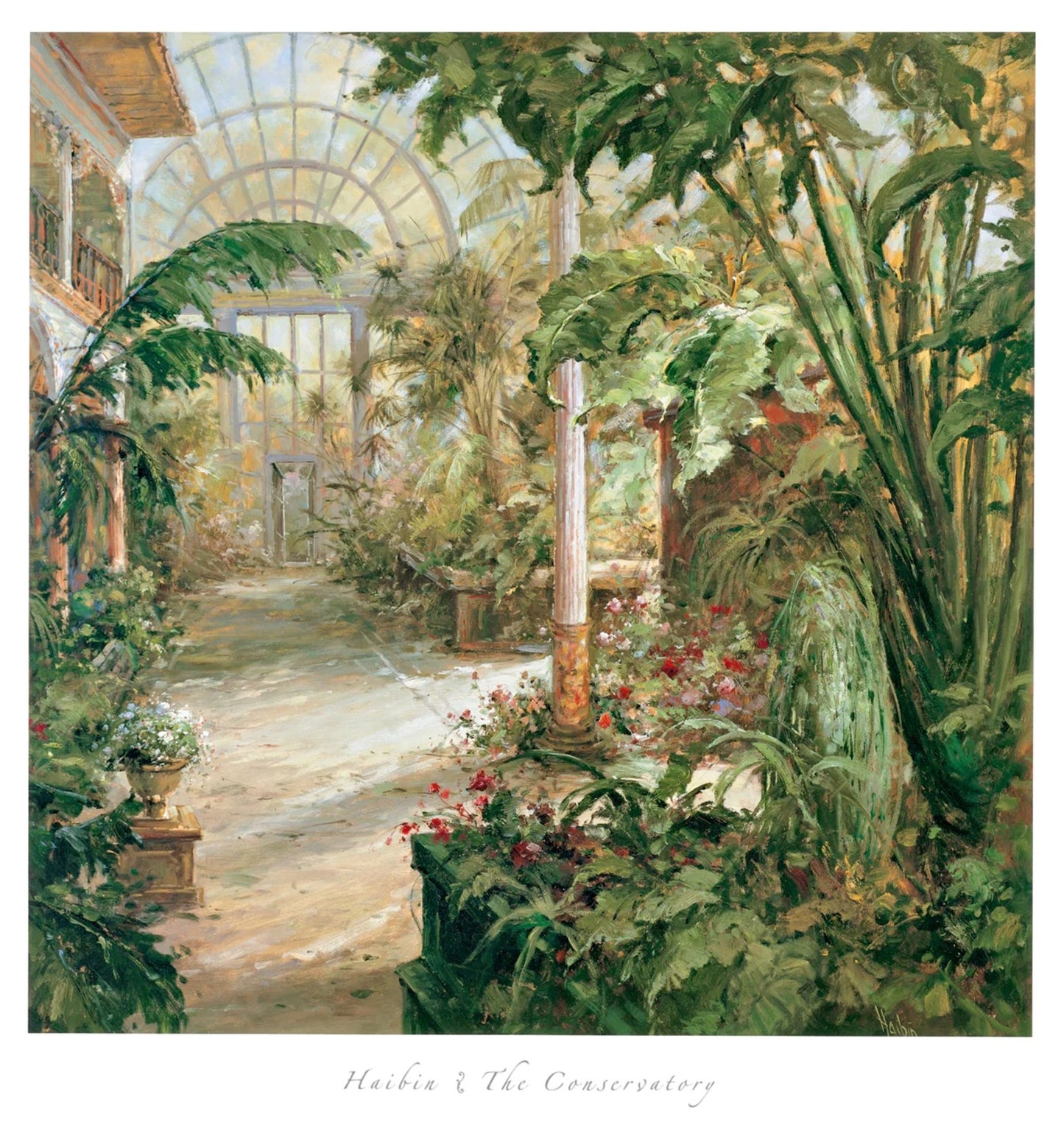Kunstdruck Haibin - The Conservatory 81x86cm