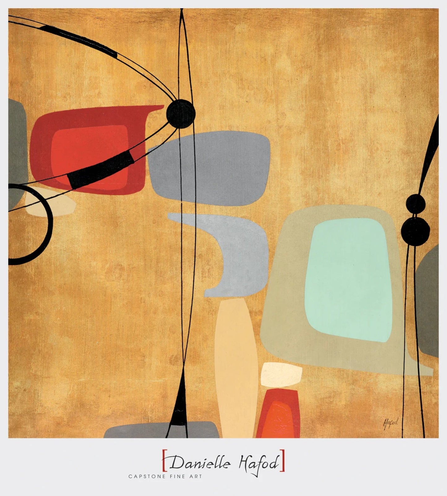 Kunstdruck Danielle Hafod - Logic & Balance I 68x76cm