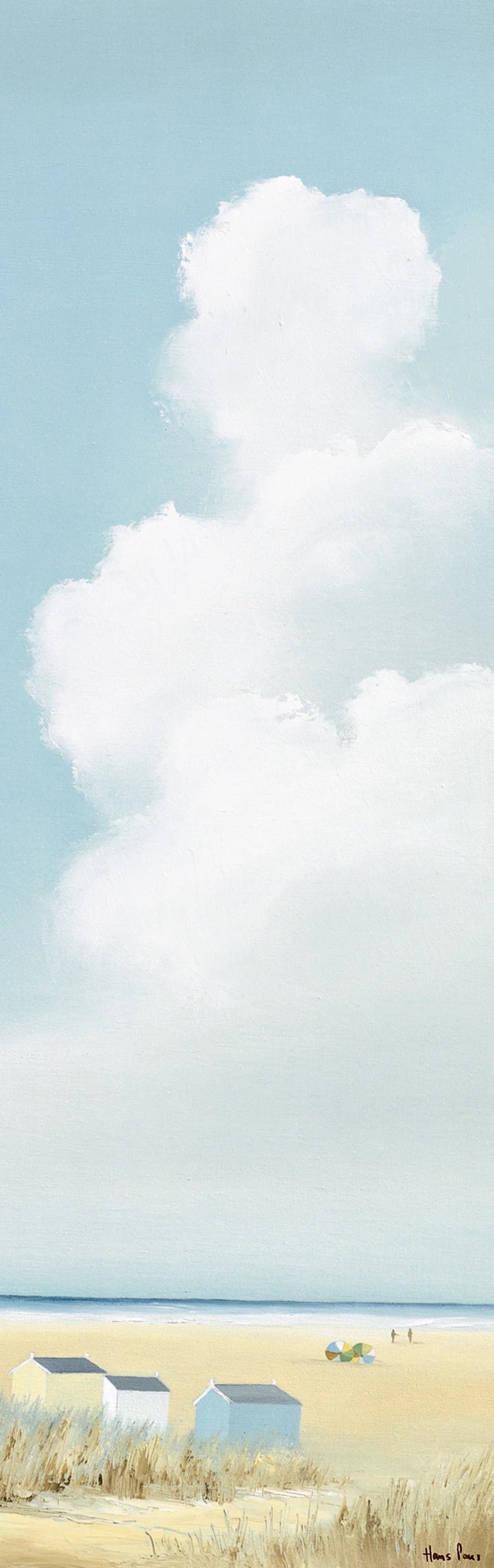 Kunstdruck Hans Paus - Summertime I 22x70cm