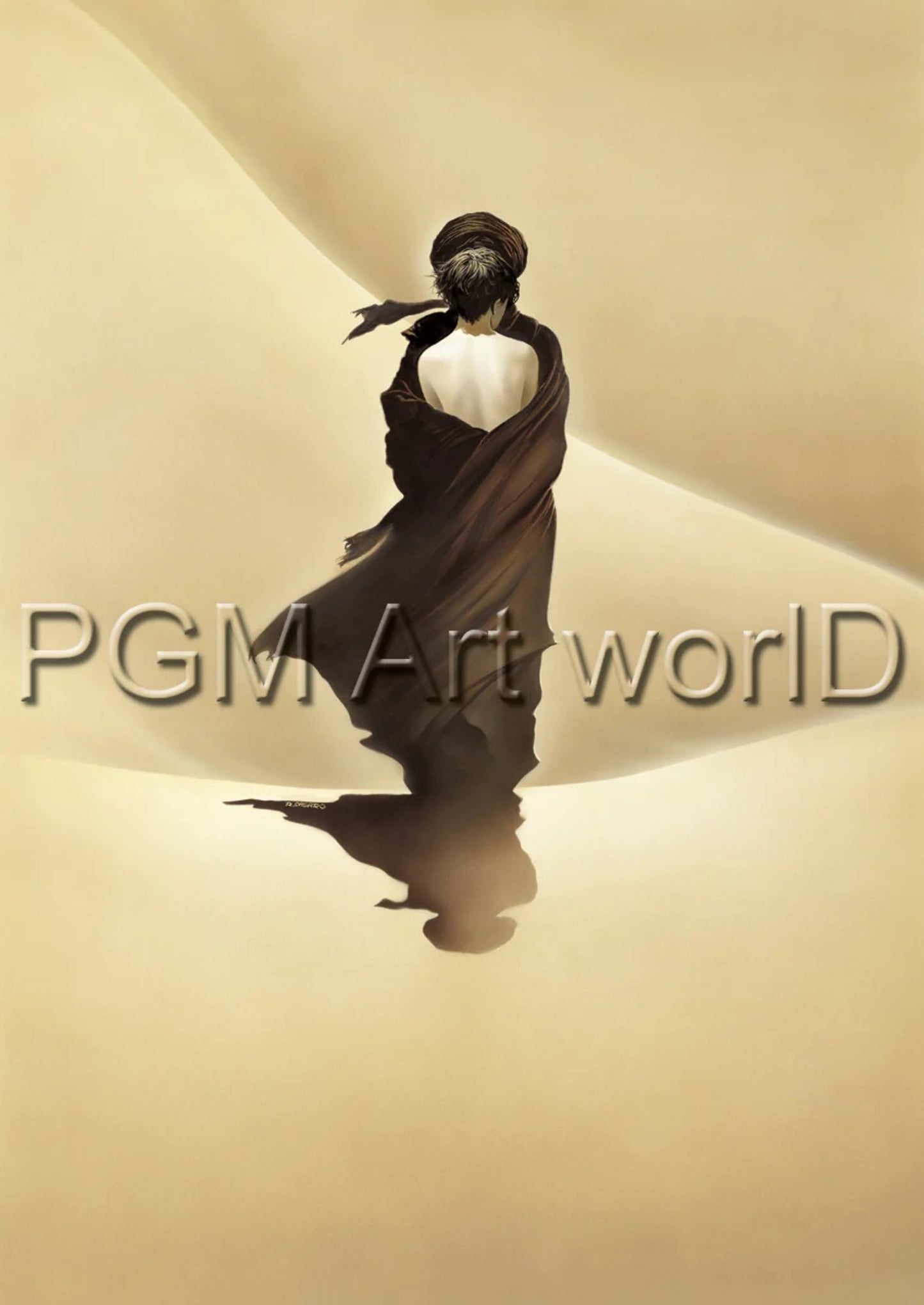 Kunstdruck Renato Casaro - Schirokko 21x30cm