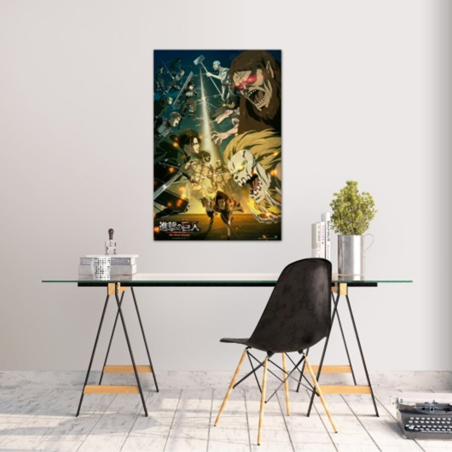Poster Attack on Titan Paradis vs Marley 61x91,5cm
