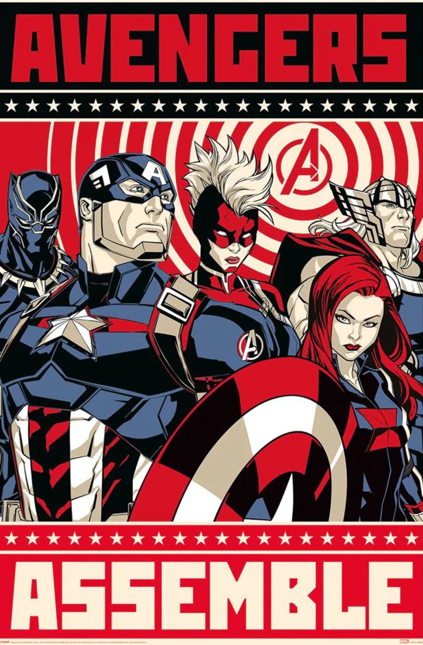 Poster Avengers Assemble 61x91,5cm