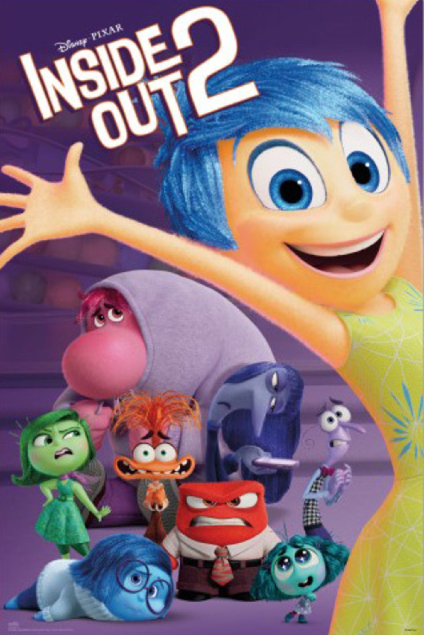 Poster Disney - Pixar - Inside Out - 2 61x91,5cm