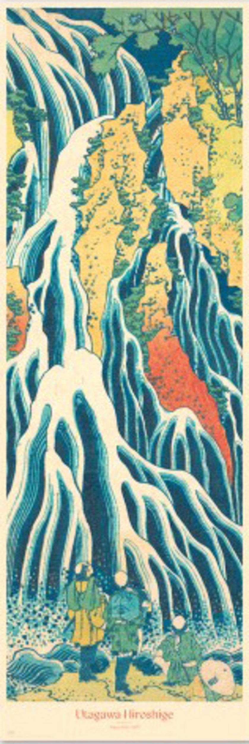 Poster Japanese Art 53x158cm