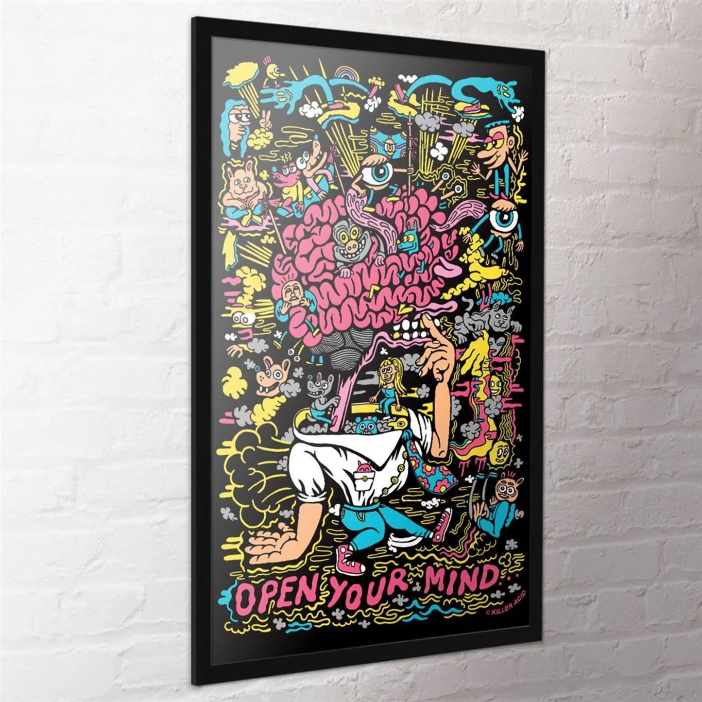 Poster Killer Acid Open Your Mind 61x91,5cm