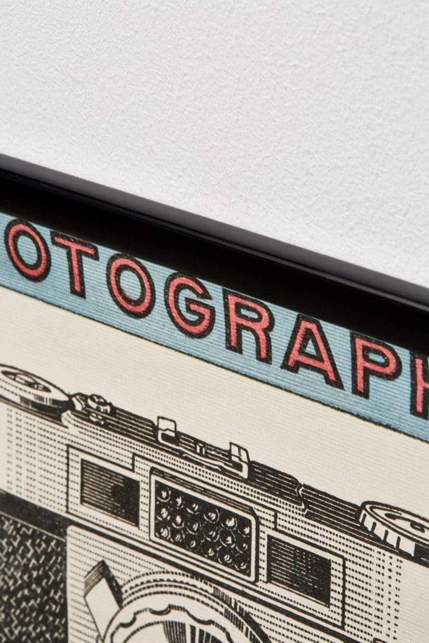 Posterhänger 60cm Schwarz - Posterleiste mit Aufhängeloch