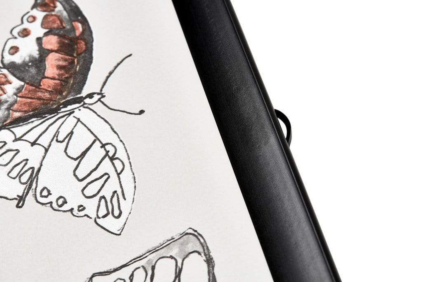 Posterhänger 70cm Schwarz - Posterleiste mit Aufhängauge