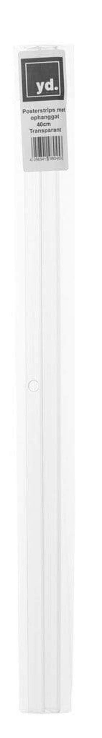 Posterhänger 40cm Transparent - Posterleiste mit Aufhängeloch