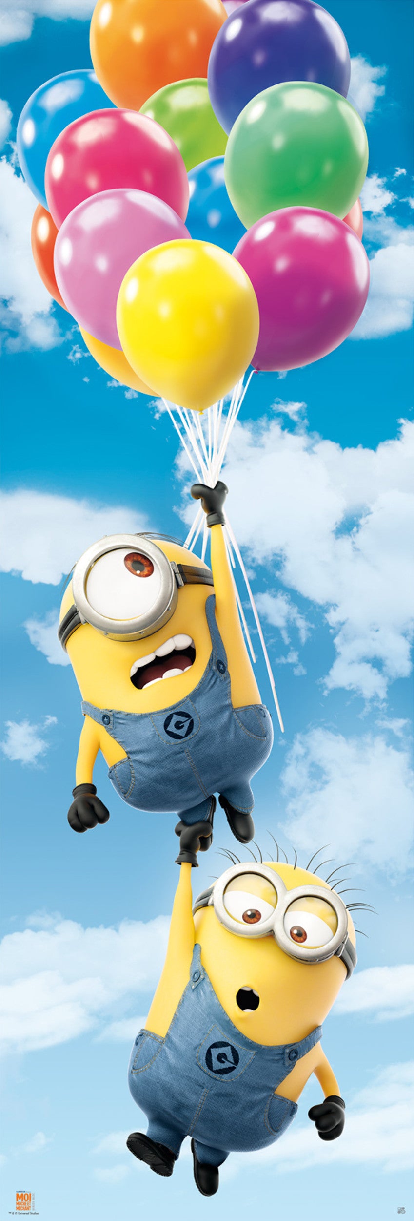 Poster Minions - Door Balloons 53x158cm
