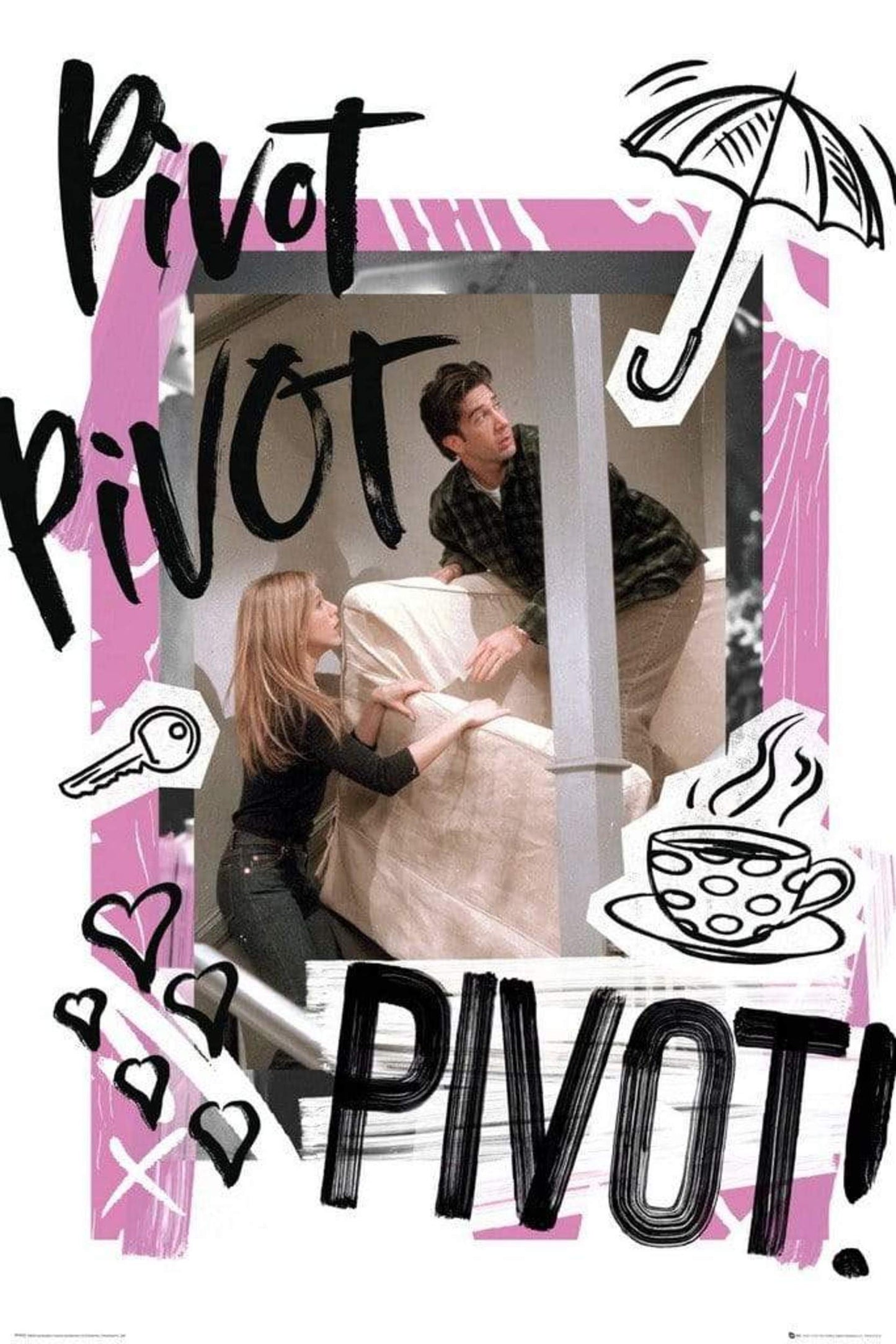 Poster Friends - Pivot 61x91,5cm
