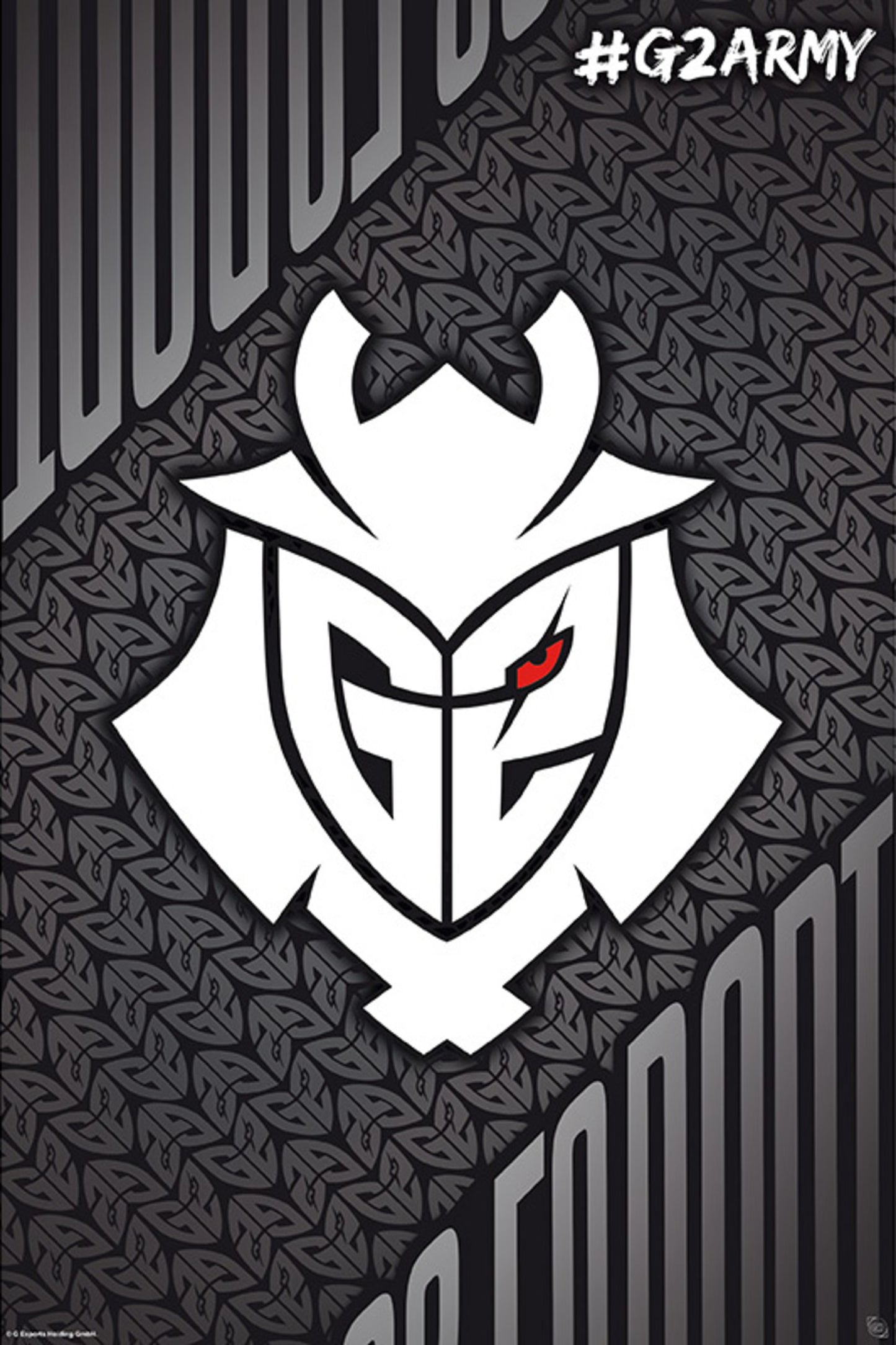 Poster G2 Esports - G2ARMY 61x91,5cm