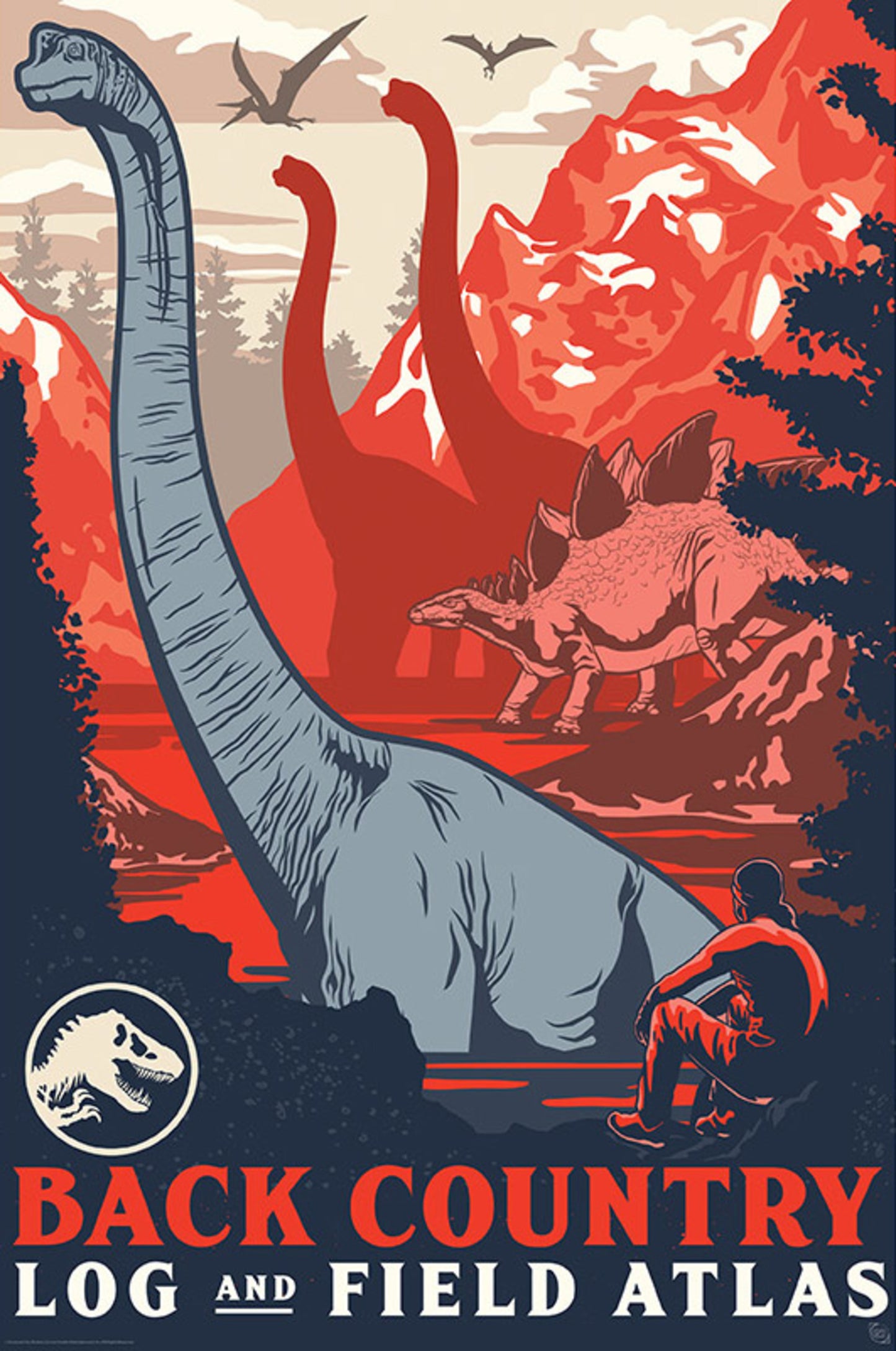 Poster Jurassic World - Backy Country 61x91,5cm