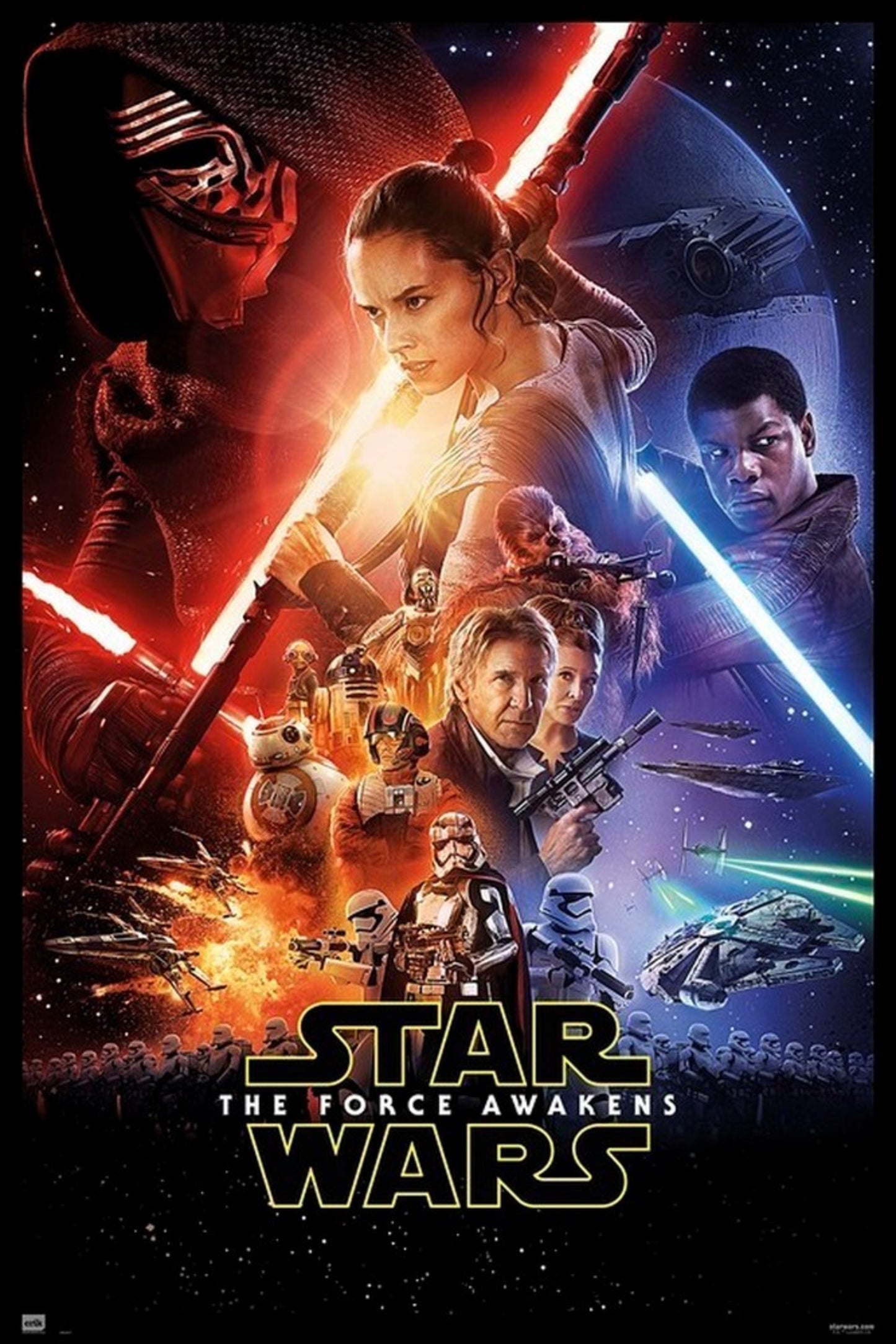 Poster Star Wars - VII One Sheet 61x91,5cm