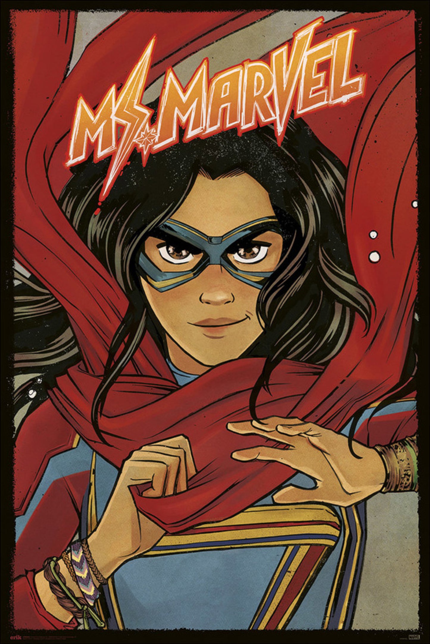 Poster Ms Marvel - Comicbook 61x91,5cm