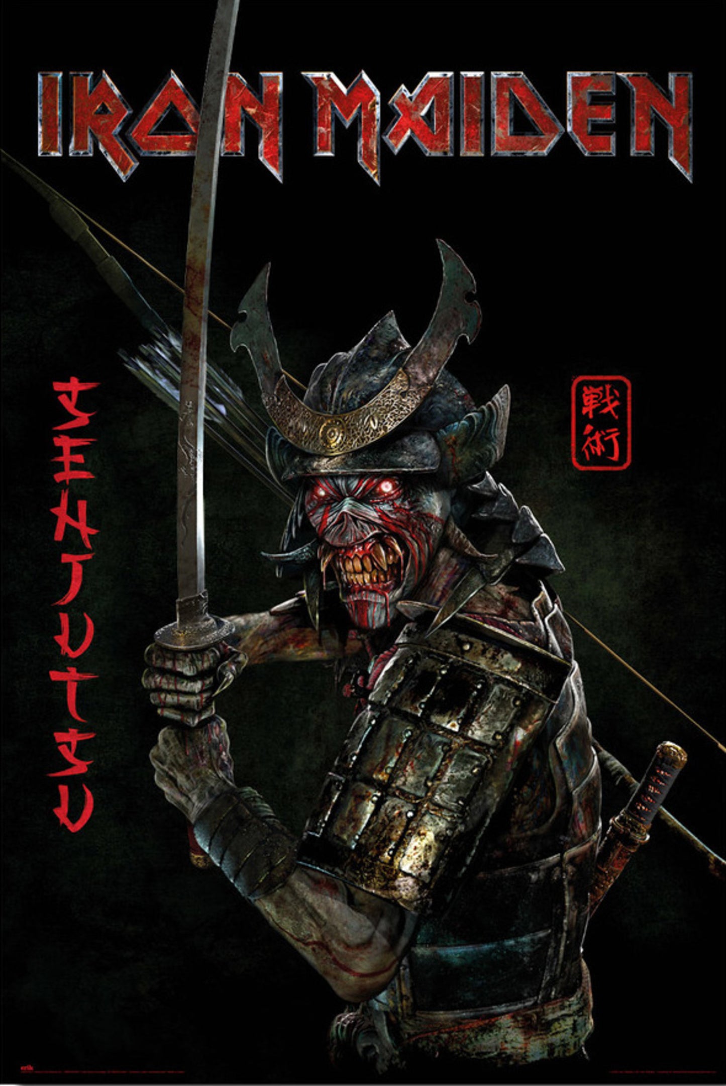 Poster Iron Maiden - Senjutsu 61x91,5cm
