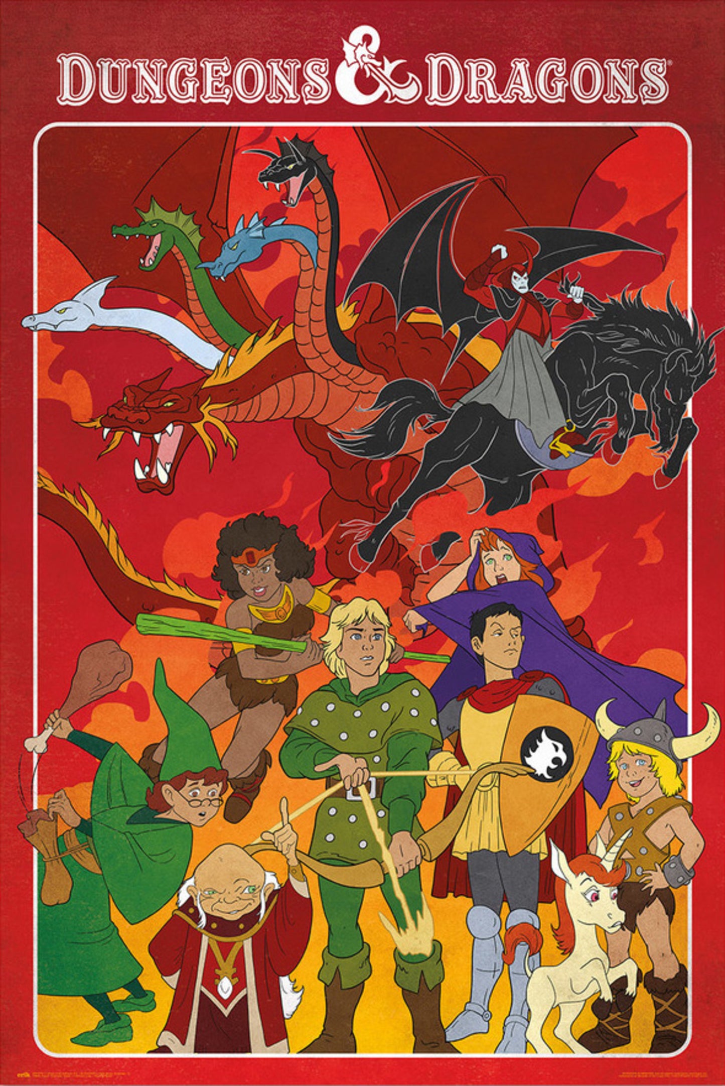 Poster Dungeons & Dragons - The Animated Series 61x91,5cm