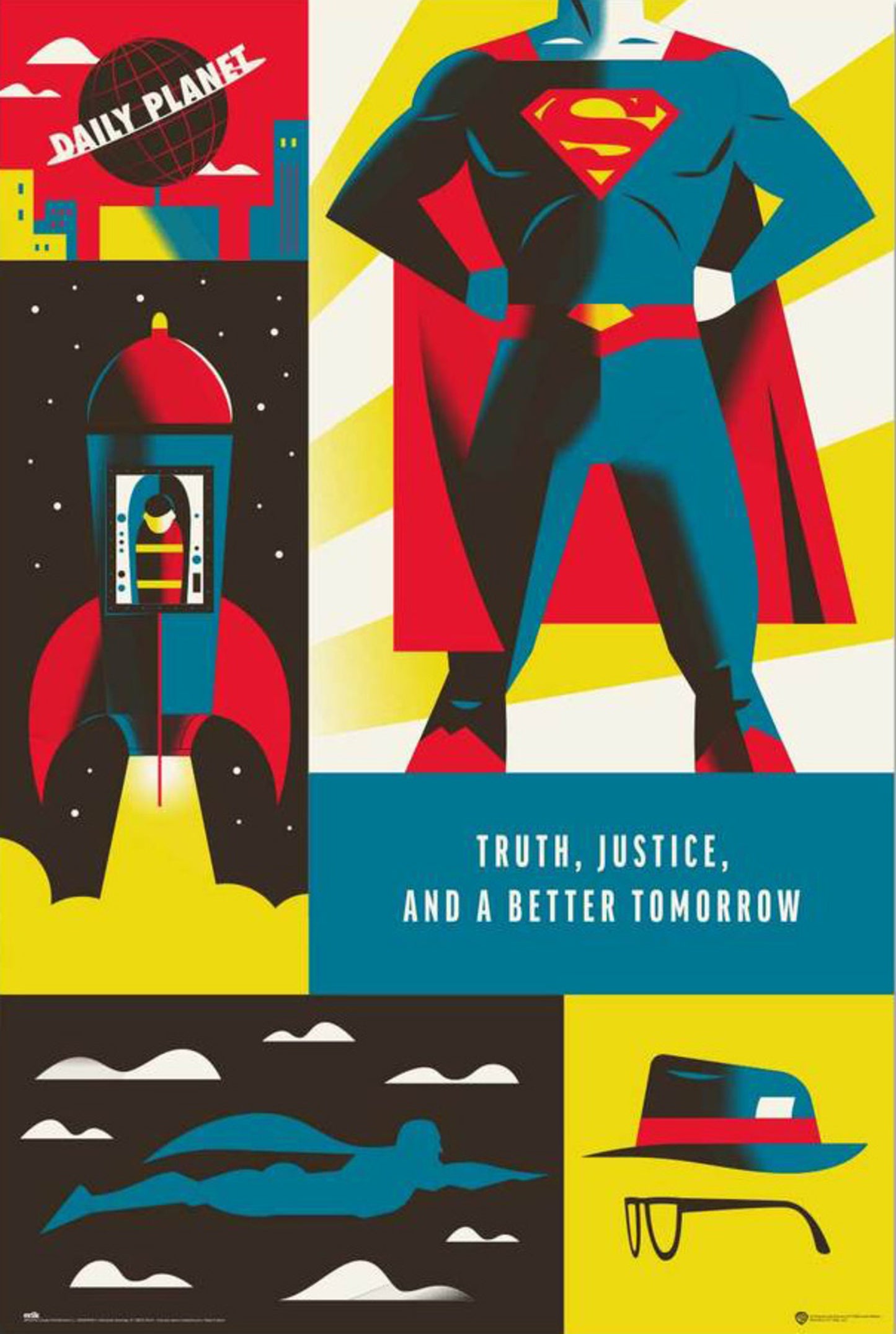 Poster Superman - 100th Anniversary WB 61x91,5cm