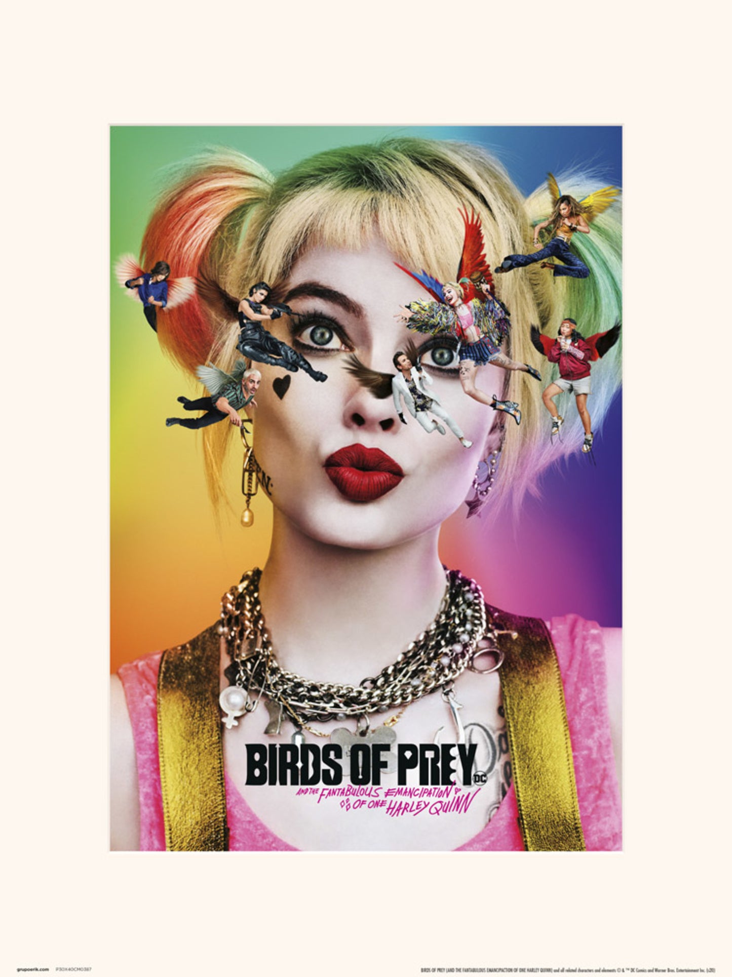 Kunstdruck Birds of Prey Dazed and Confused 30x40cm