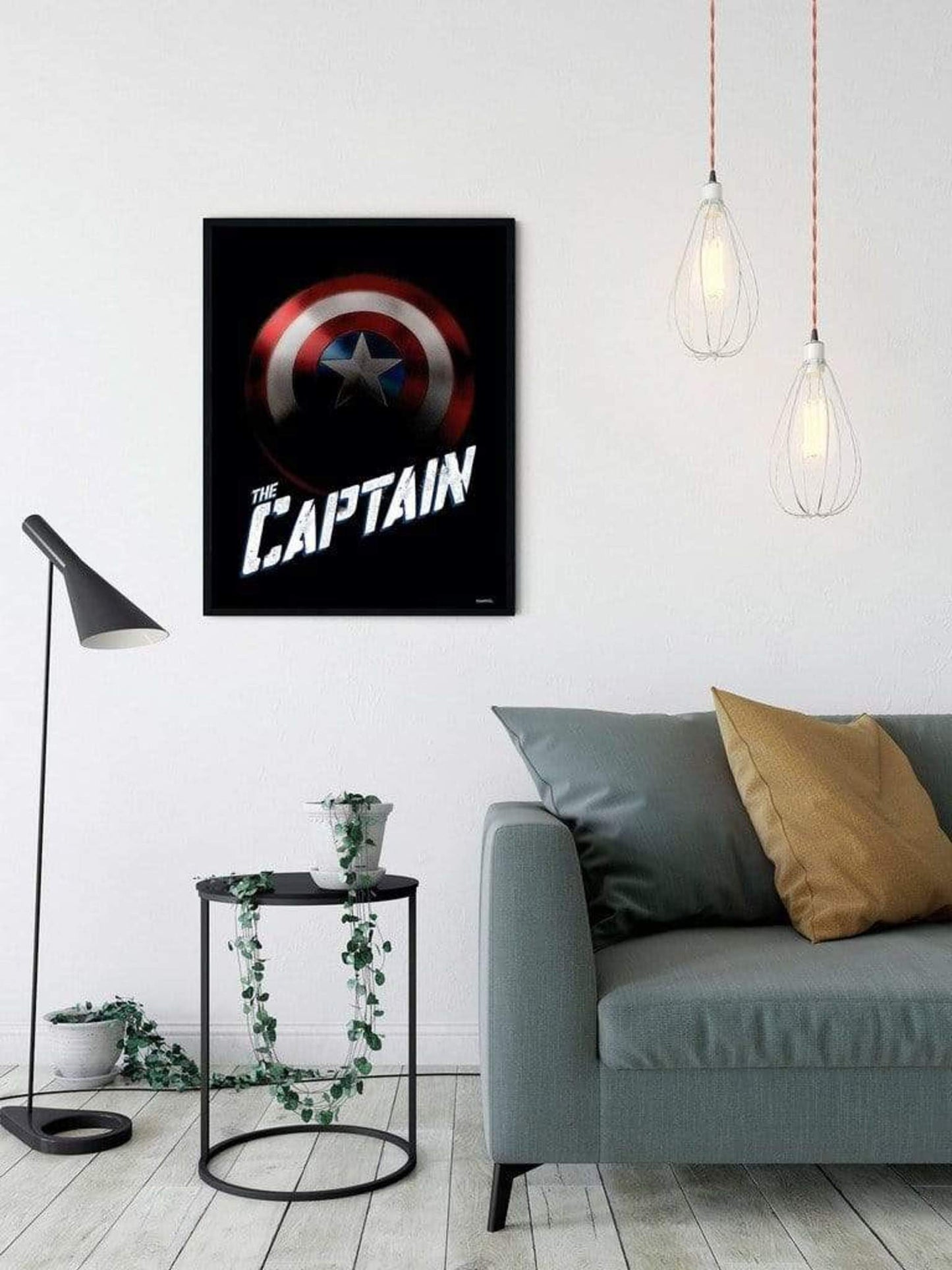 Kunstdruck Avengers The Captain 40x50cm