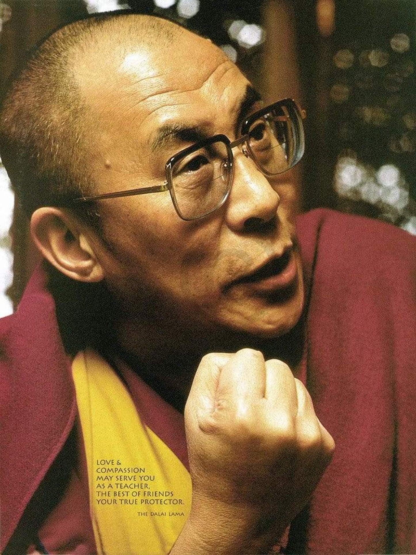 Kunstdruck Liby - Dalai Lama 48x70cm