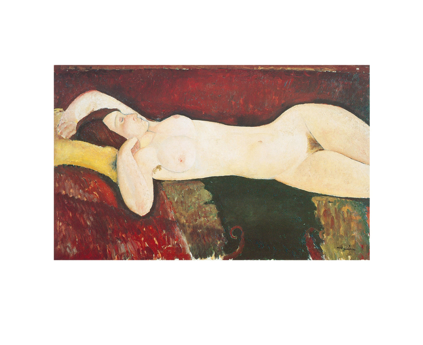Kunstdruck Amadeo Modigliani - Grande Nudo 30x24cm