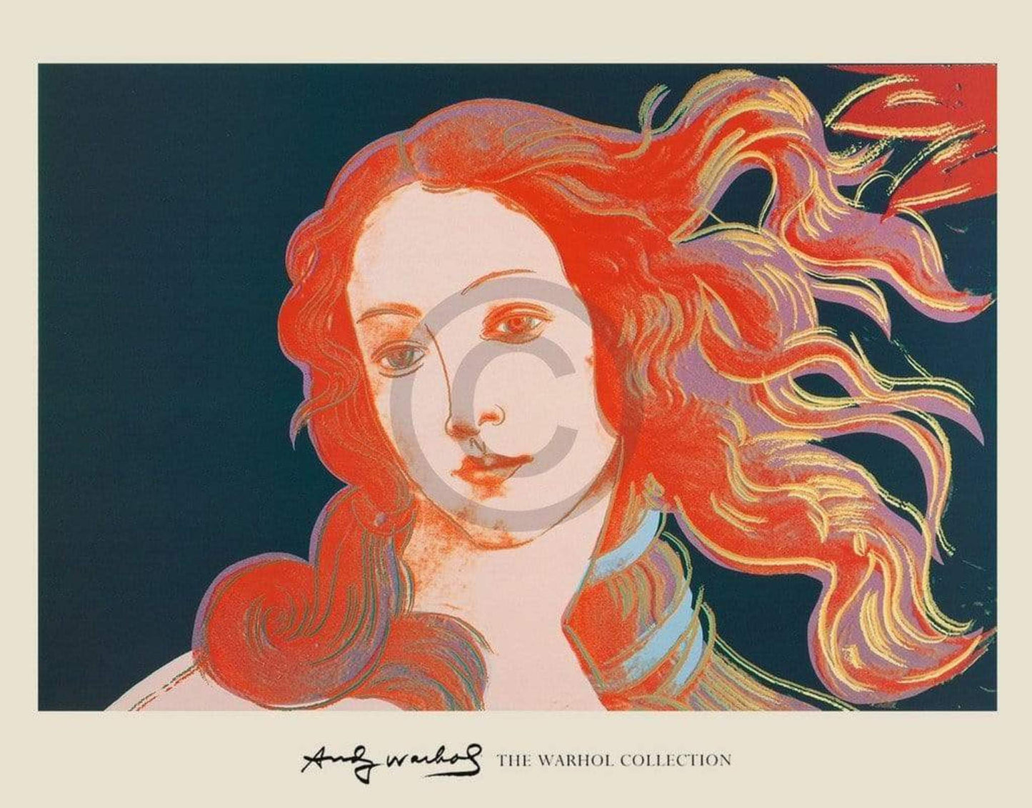 Kunstdruck Andy Warhol - Details of Renaissance Paintings 71x56cm