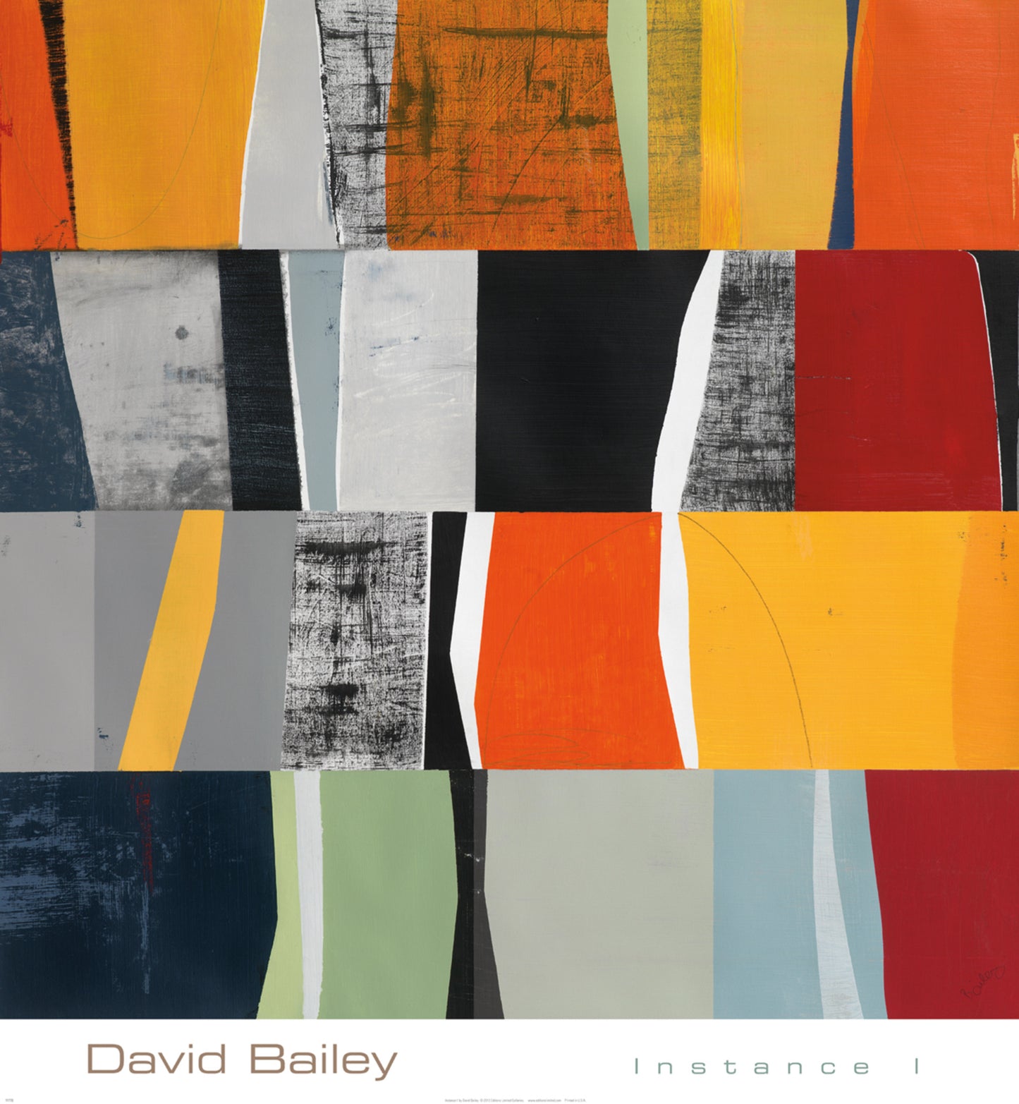 Kunstdruck David Bailey - Instance I 61x66cm