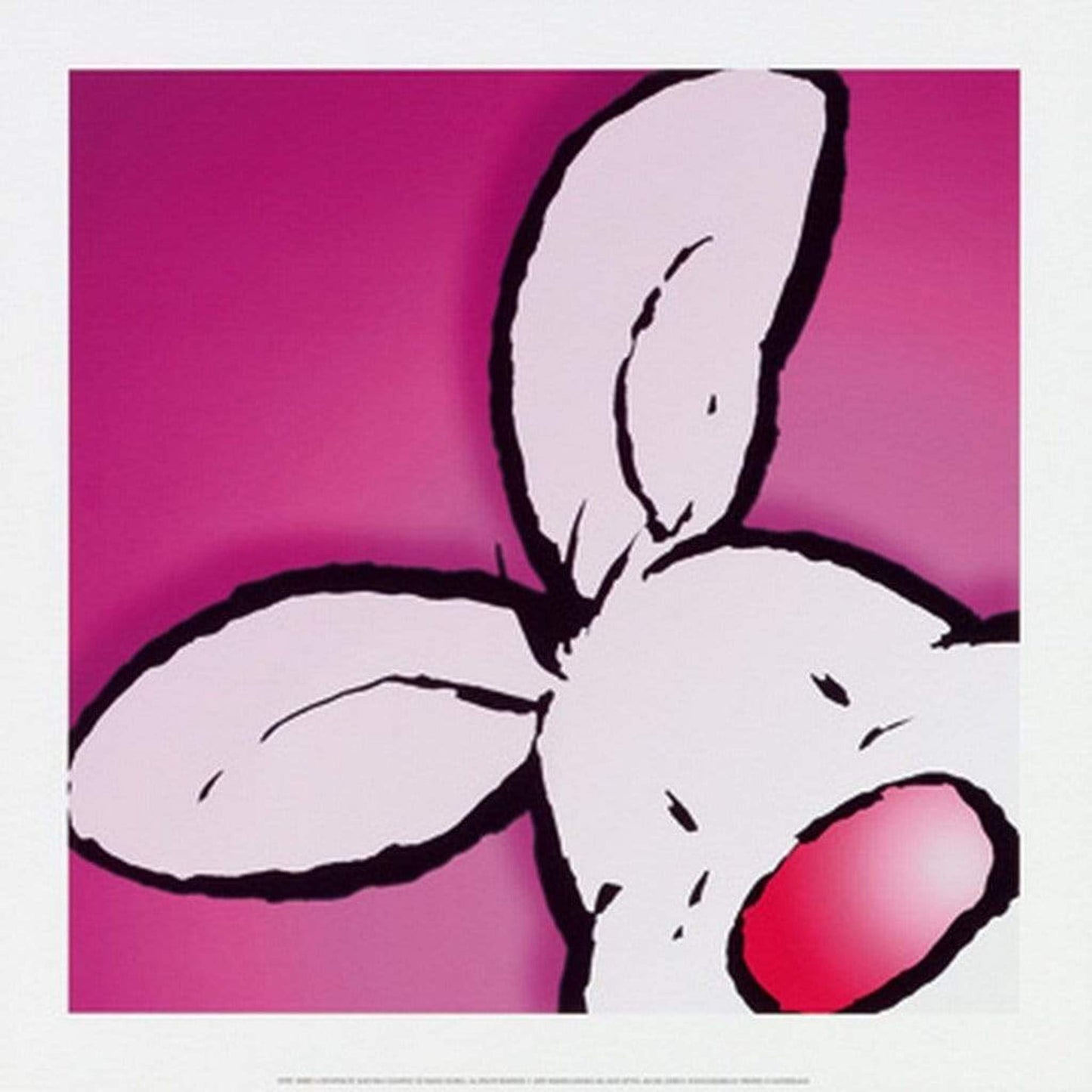 Kunstdruck Jean Paul Courtsey - Rabbit 30x30cm