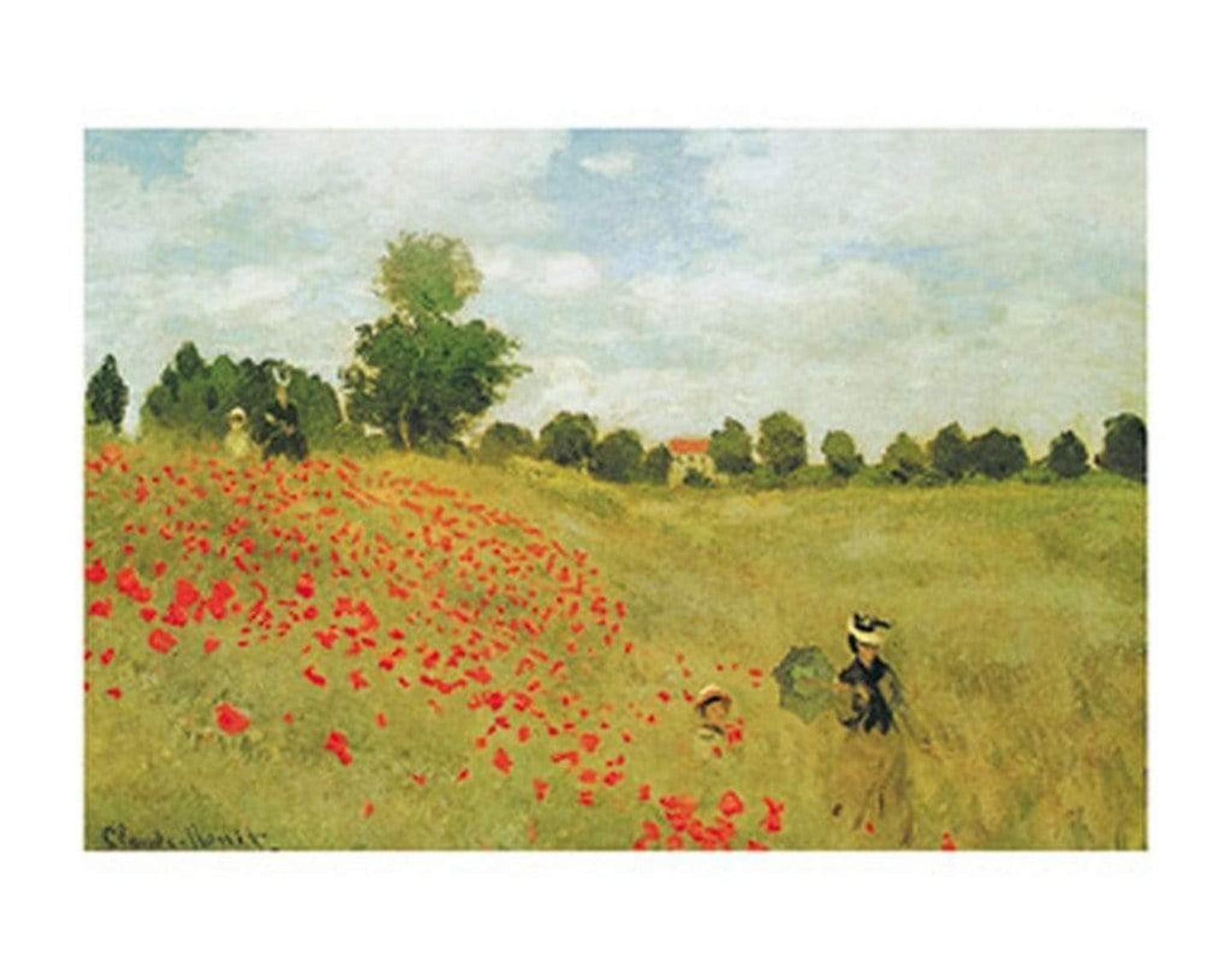 Kunstdruck Claude Monet - Papaveri 50x40cm