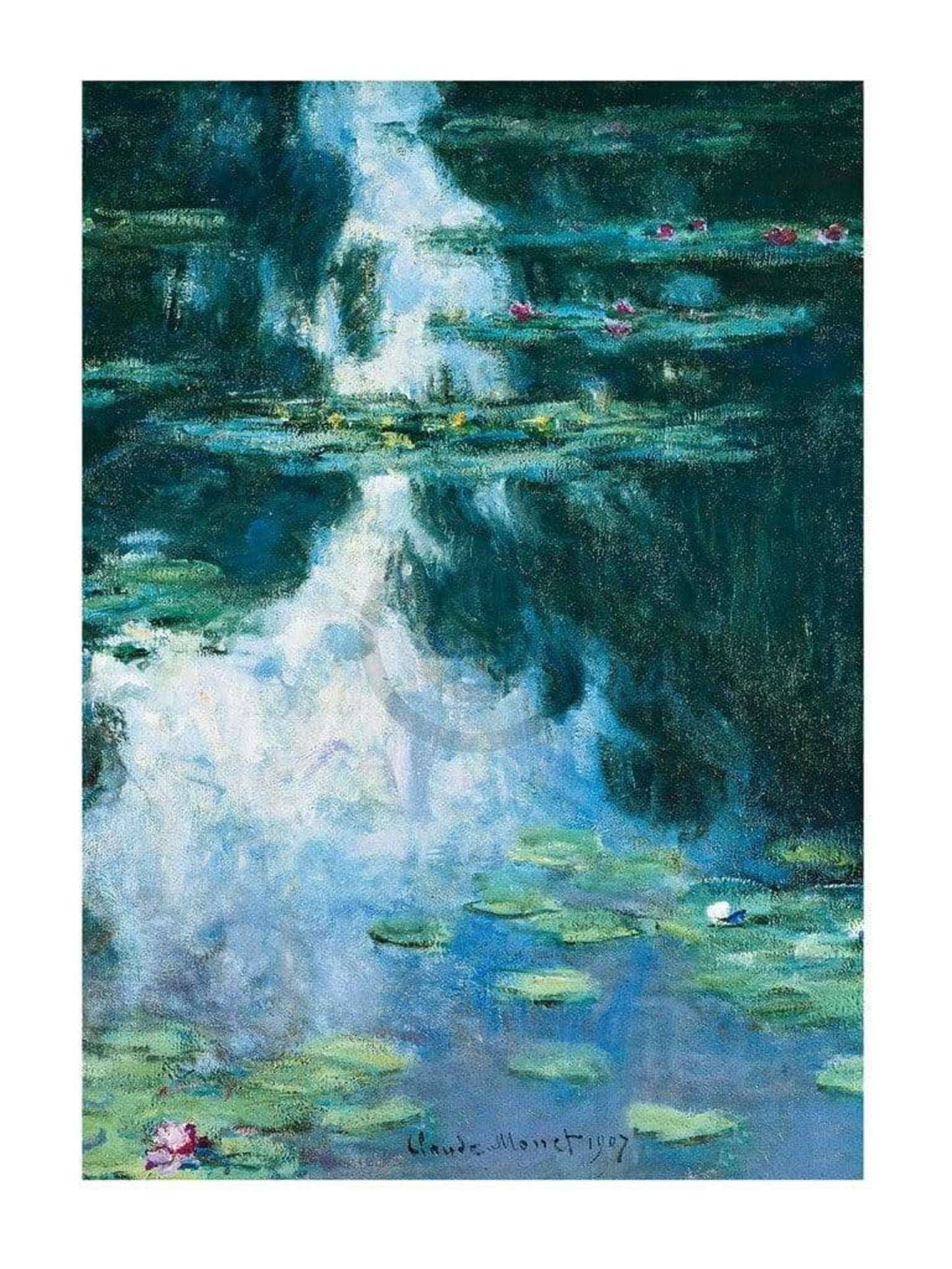Kunstdruck Claude Monet - Water Lilies 60x80cm