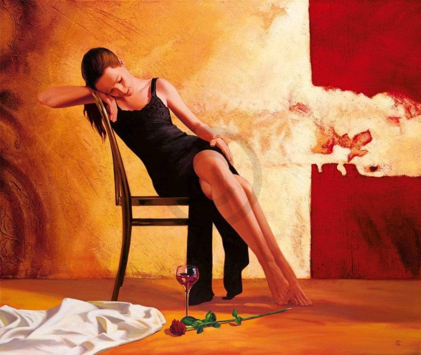 Kunstdruck Stephan Christoph - Wishful thoughts 107x98cm